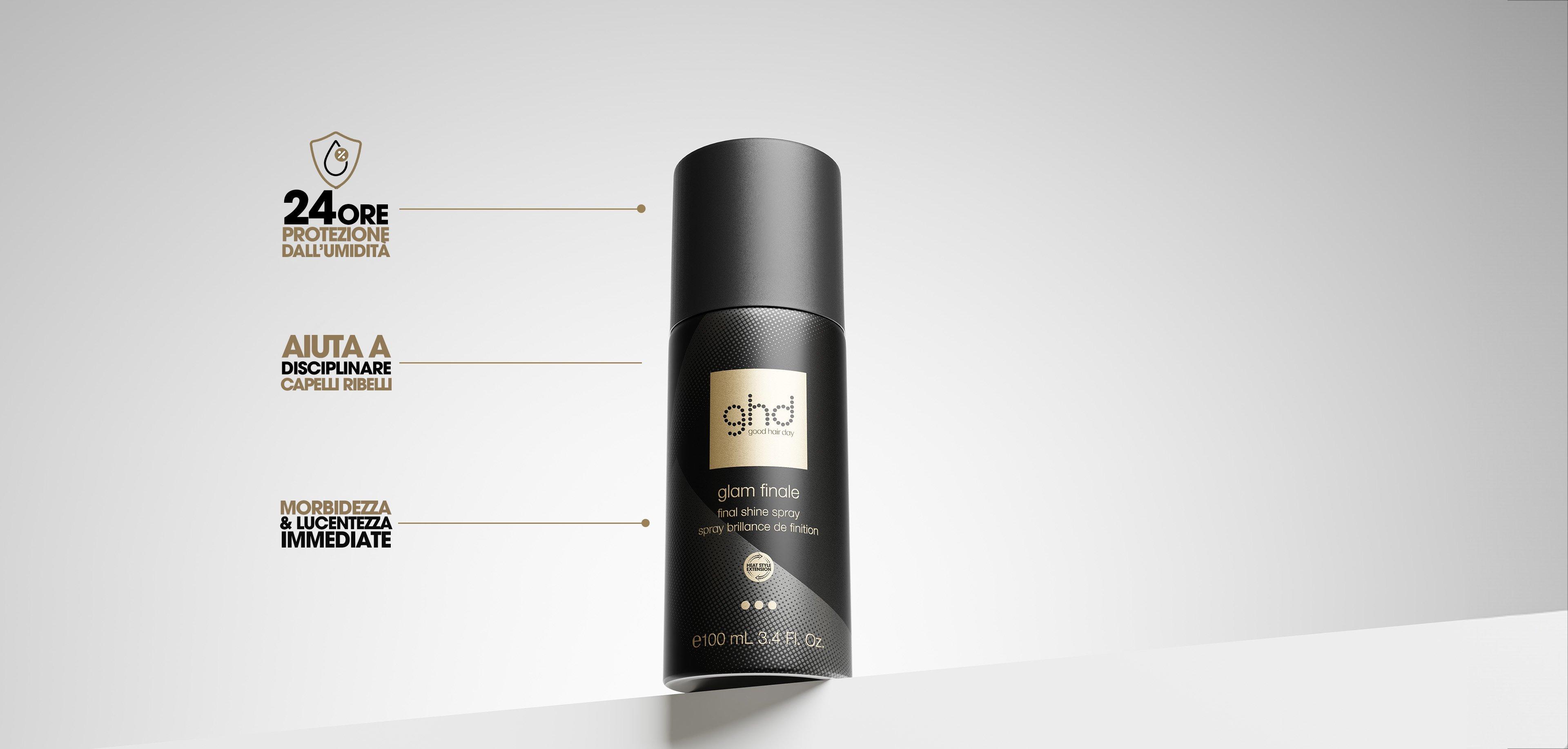 NUOVO GHD GLAM FINALE - FINAL SHINE SPRAY CAPELLI ANTICRESPO