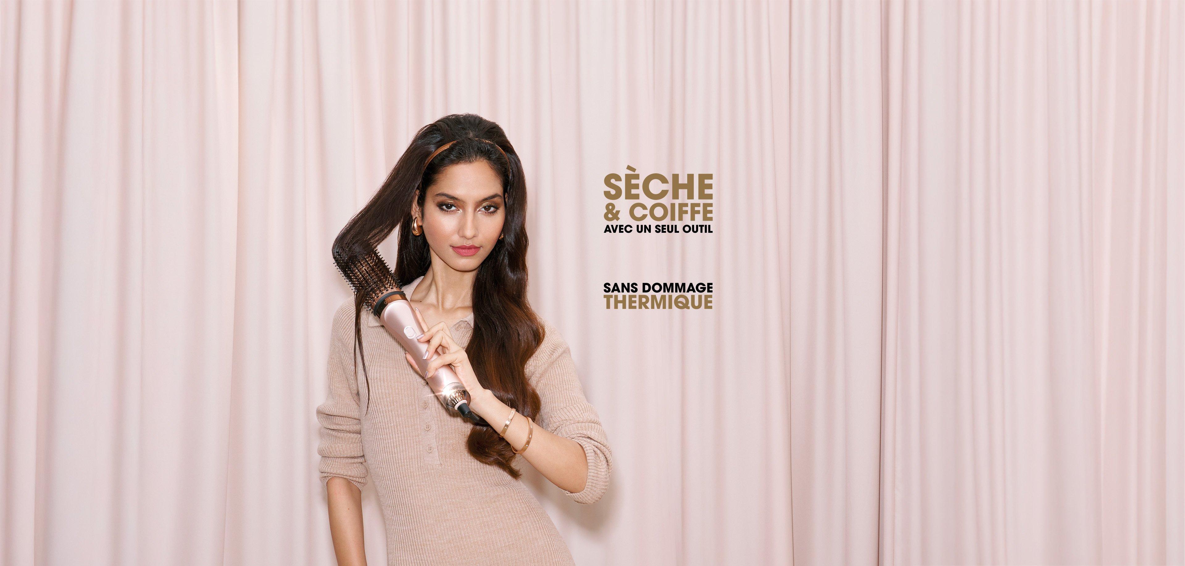 NOUVEAU COFFRET BROSSE SOUFFLANTE GHD DUET BLOWDRY BEIGE CACHEMIRE