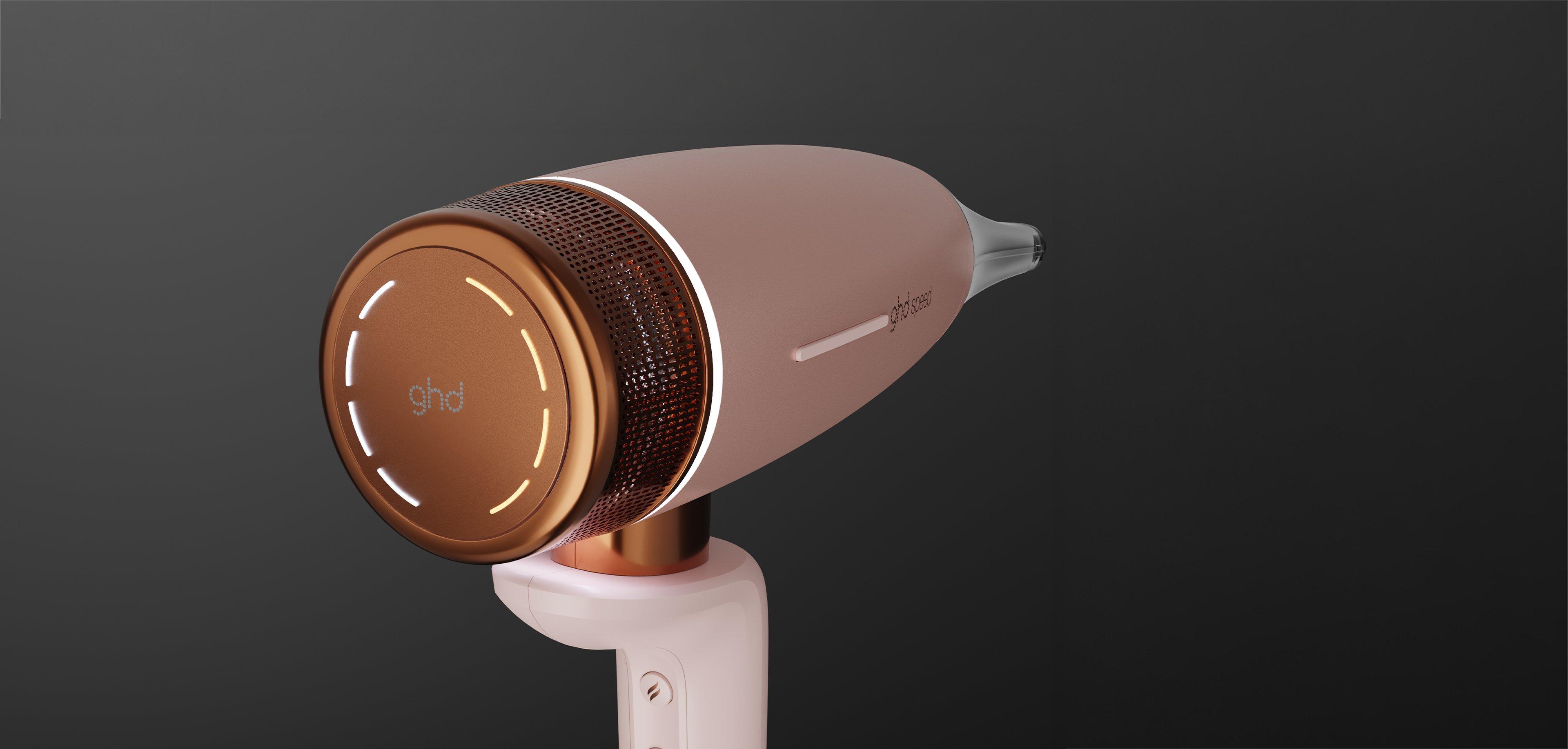 NEW GHD DELUXE HAIR DRYER AND STRAIGHTENER GIFT SET IN CASHMERE BEIGE (TOTAL VALUE £668)