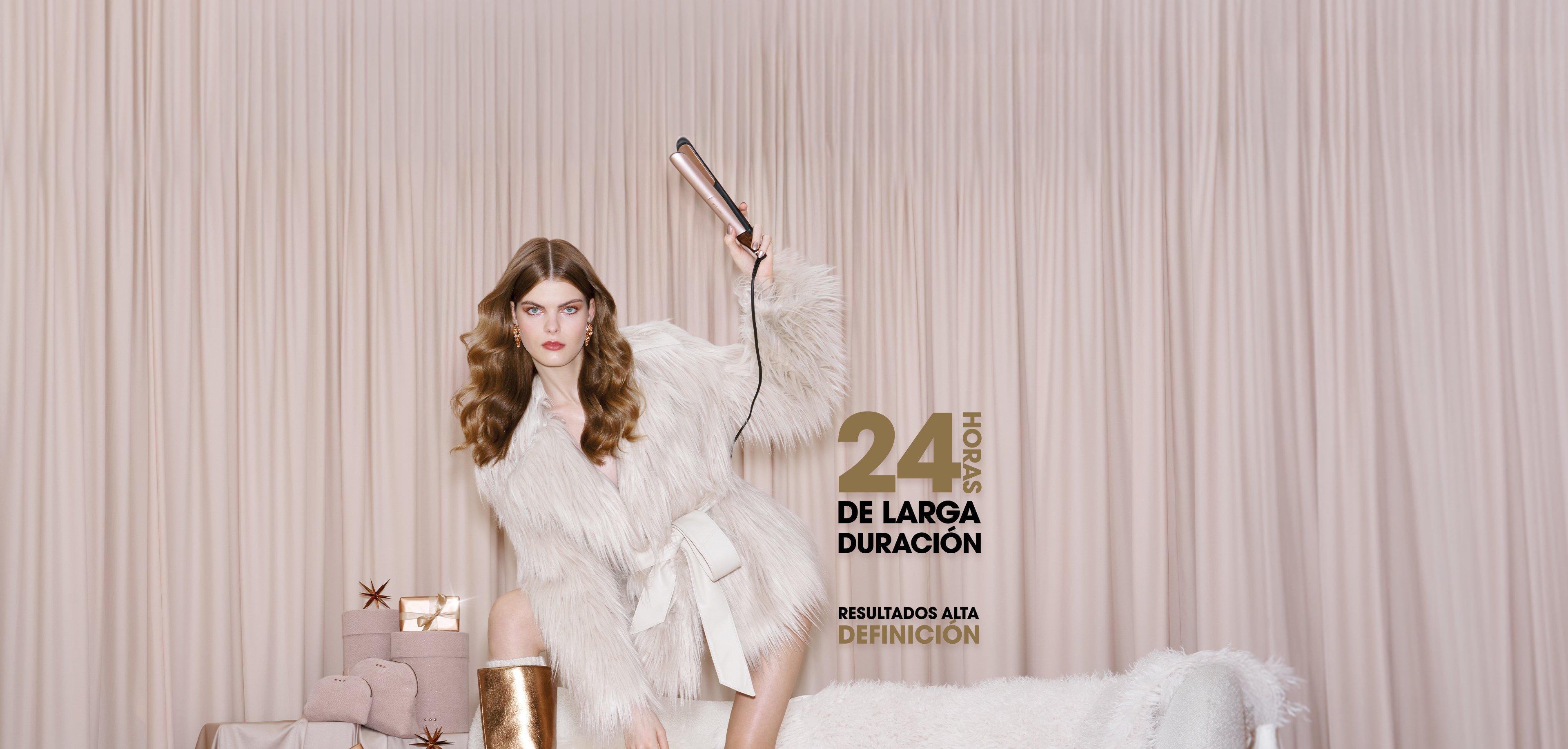 Set de regalo ghd deluxe secador y plancha beige cashmere