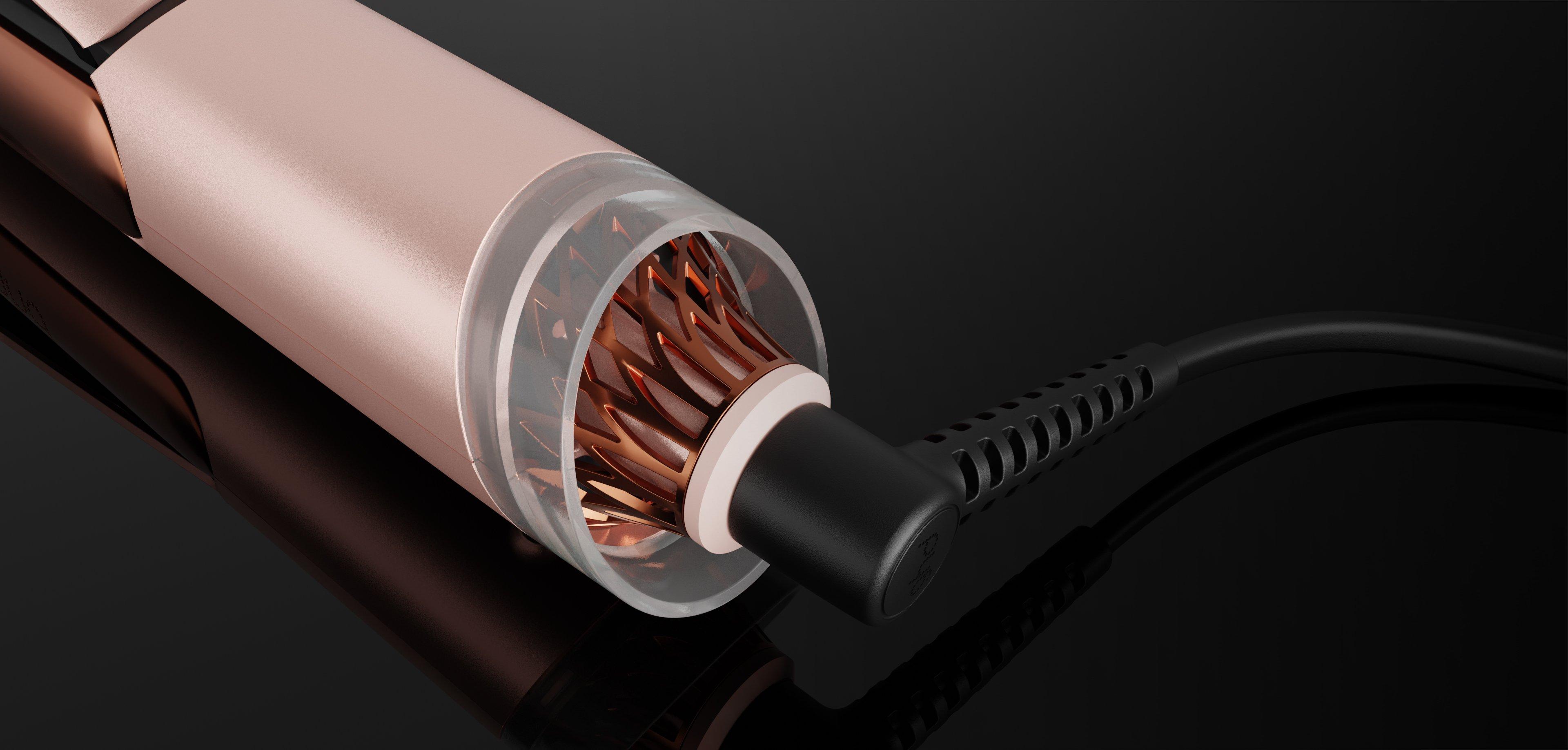 NEW GHD DUET 2-IN-1 HOT AIR STYLER FESTIVE GIFT SET IN CASHMERE BEIGE (TOTAL VALUE £486.50)