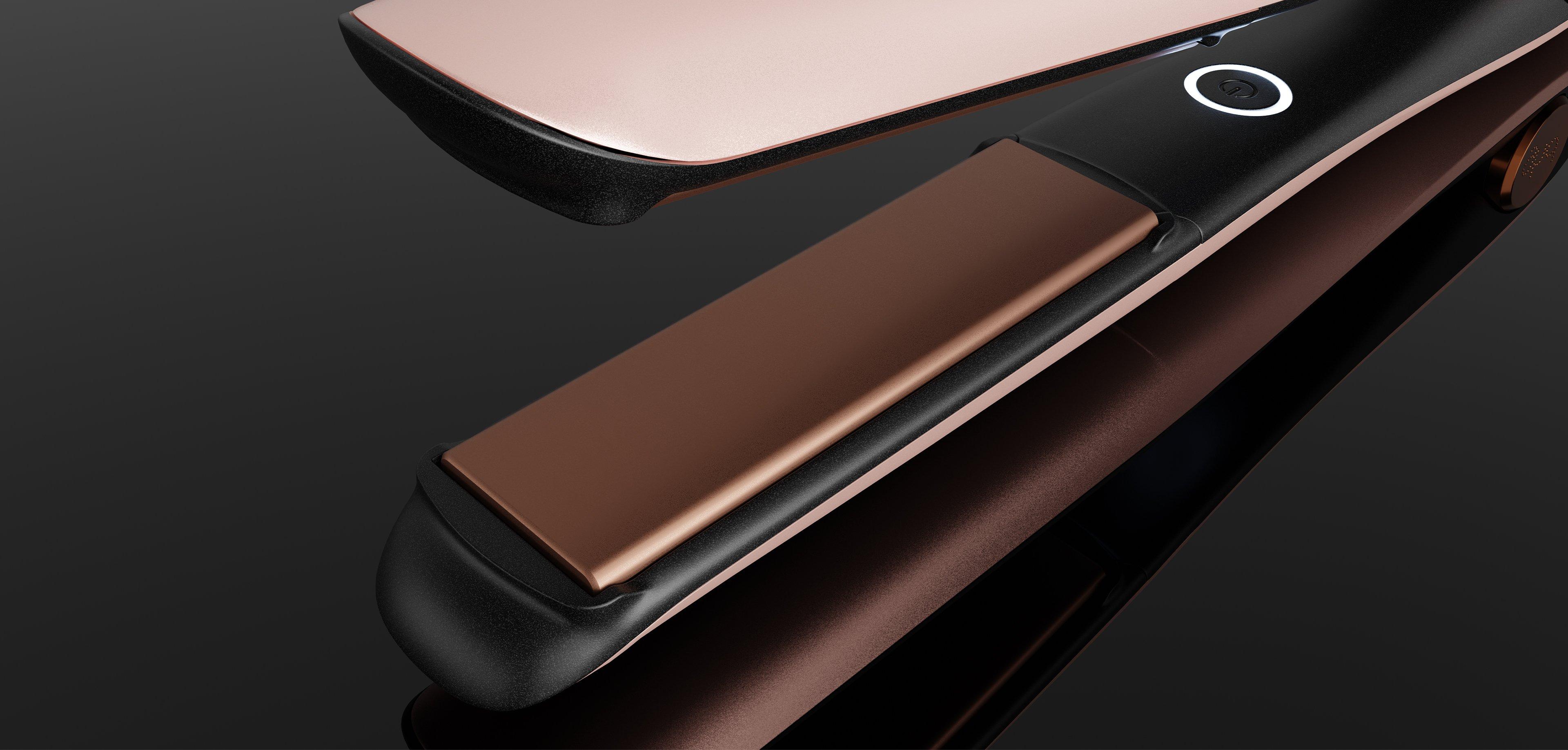 NEW GHD GOLD HAIR STRAIGHTENER FESTIVE GIFT SET IN CASHMERE BEIGE (TOTAL VALUE £261)