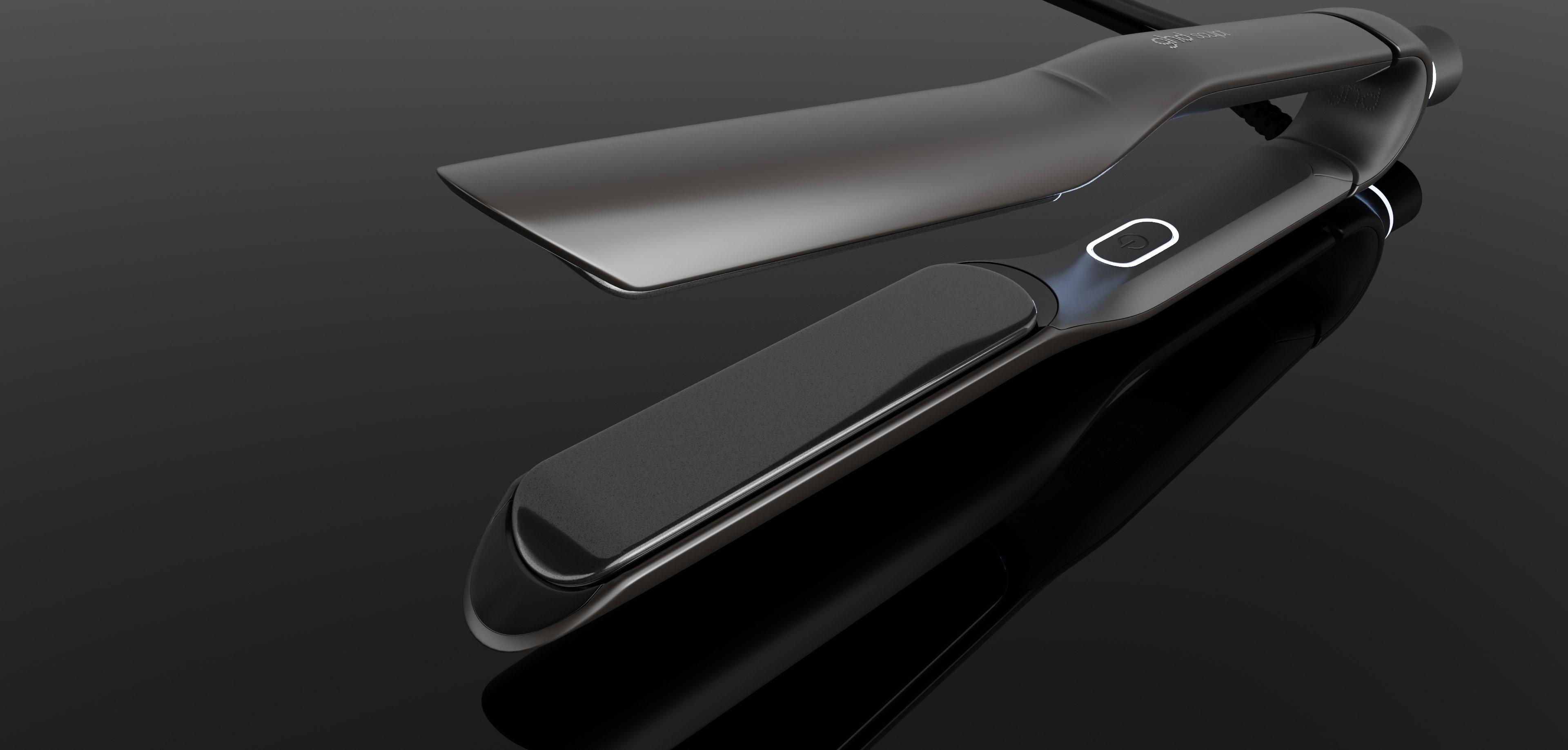 NEW GHD SCULPT INTERACTIVE HAIR STRAIGHTENER FESTIVE GIFT SET IN BLACK