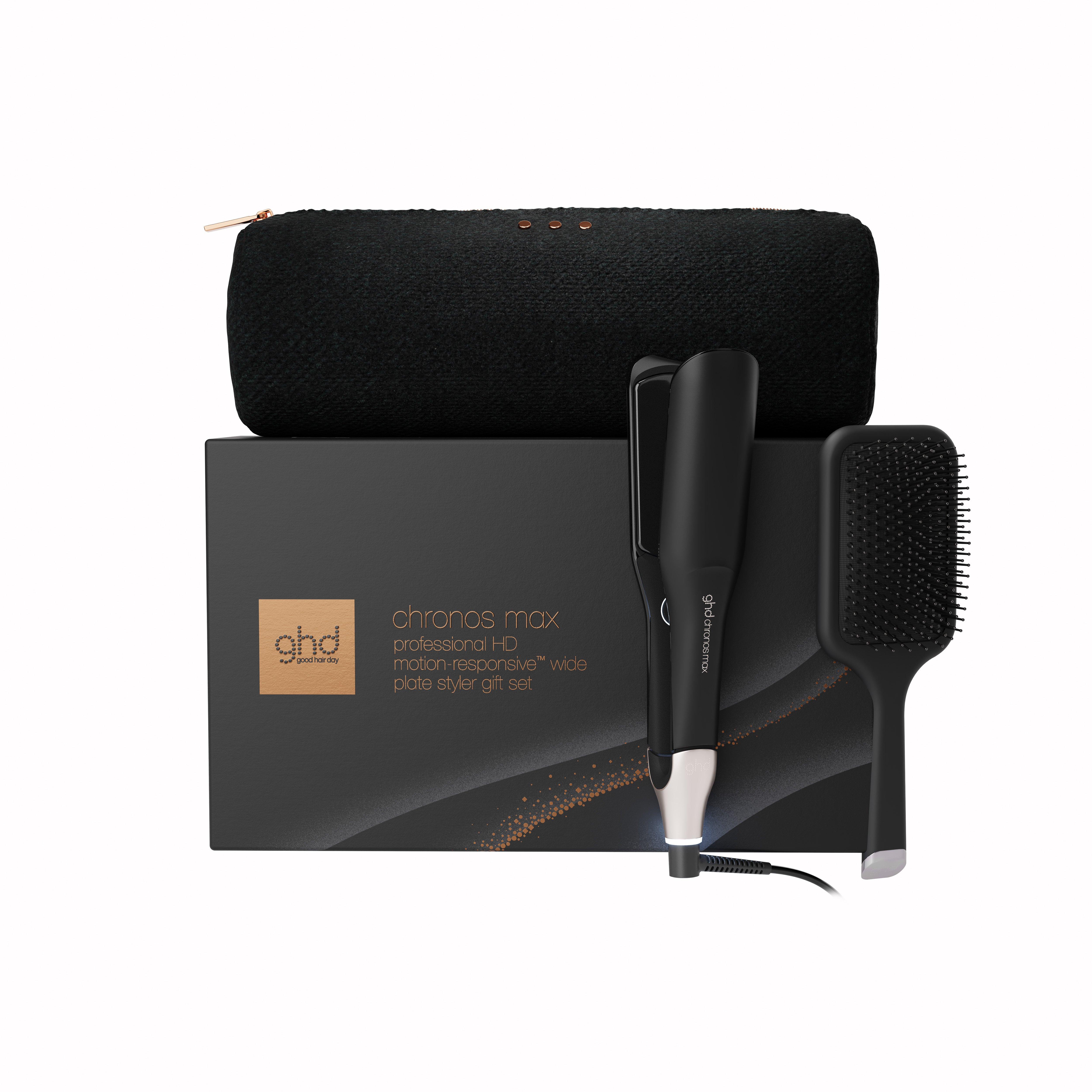 NEW GHD CHRONOS MAX BEST WIDE PLATE HAIR STRAIGHTENER FESTIVE GIFT SET (TOTAL WORTH €409)