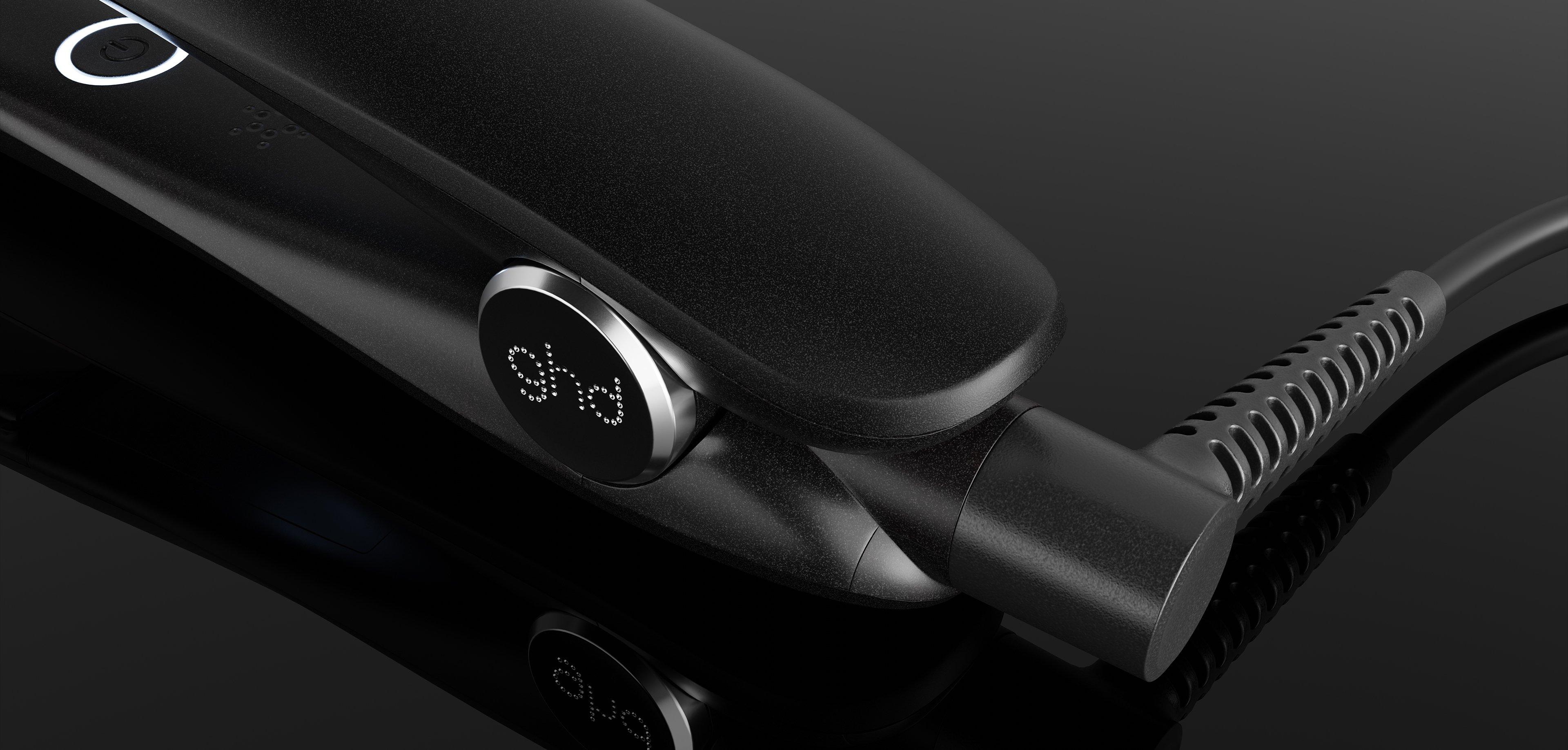 NEW GHD GOLD HAIR STRAIGHTENER FESTIVE GIFT SET IN BLACK (WORTH £256.50)
