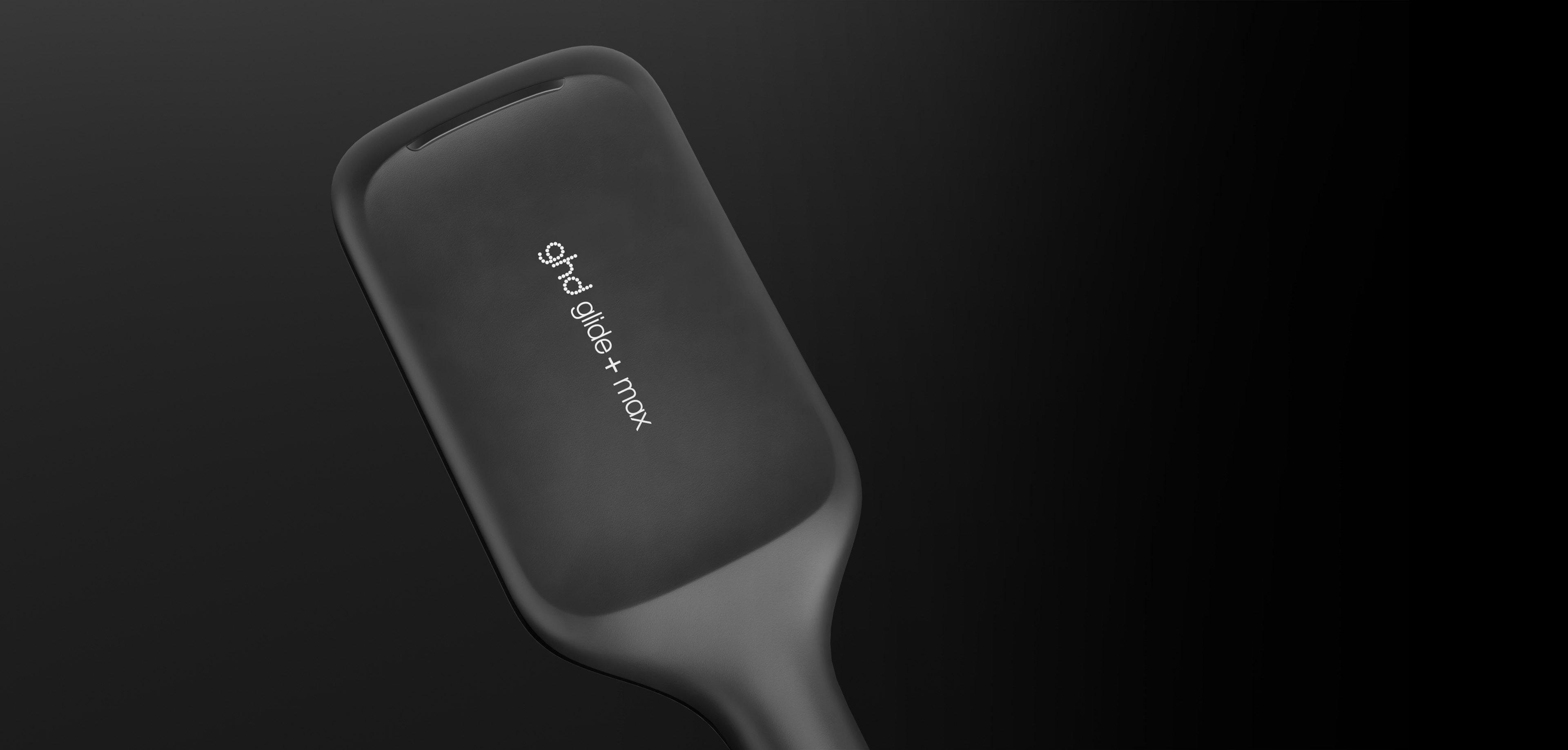 NEW GHD GLIDE+ MAX HOT BRUSH FESTIVE GIFT SET IN BLACK