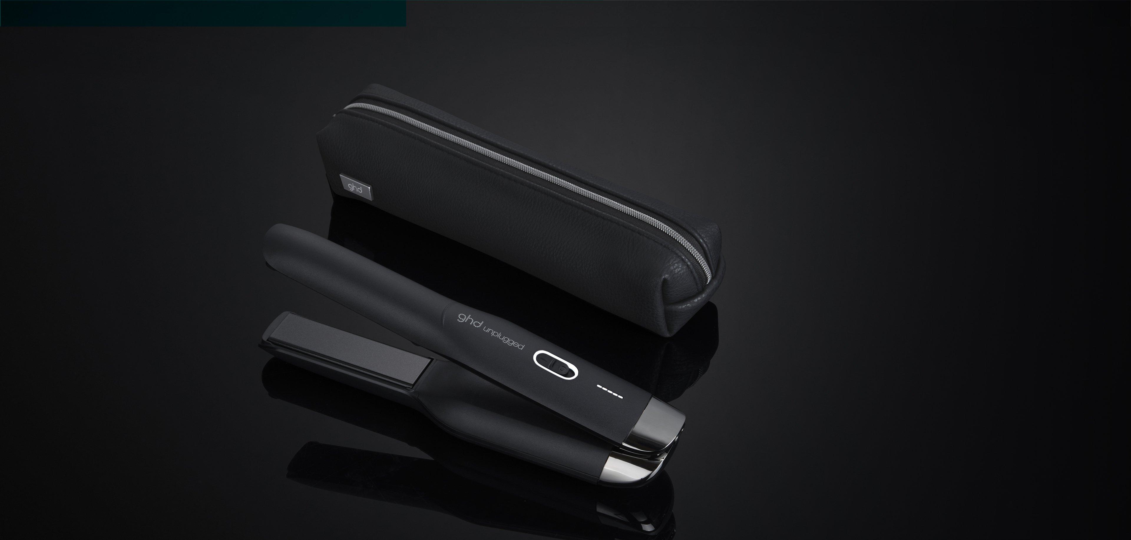 GHD UNPLUGGED® CORDLESS HAIR STRAIGHTENER (22MM PLATE) BLACK