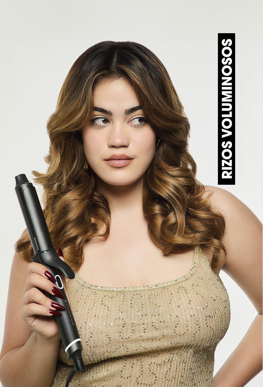 para rizos voluminosos tenacilla ghd chronos grand