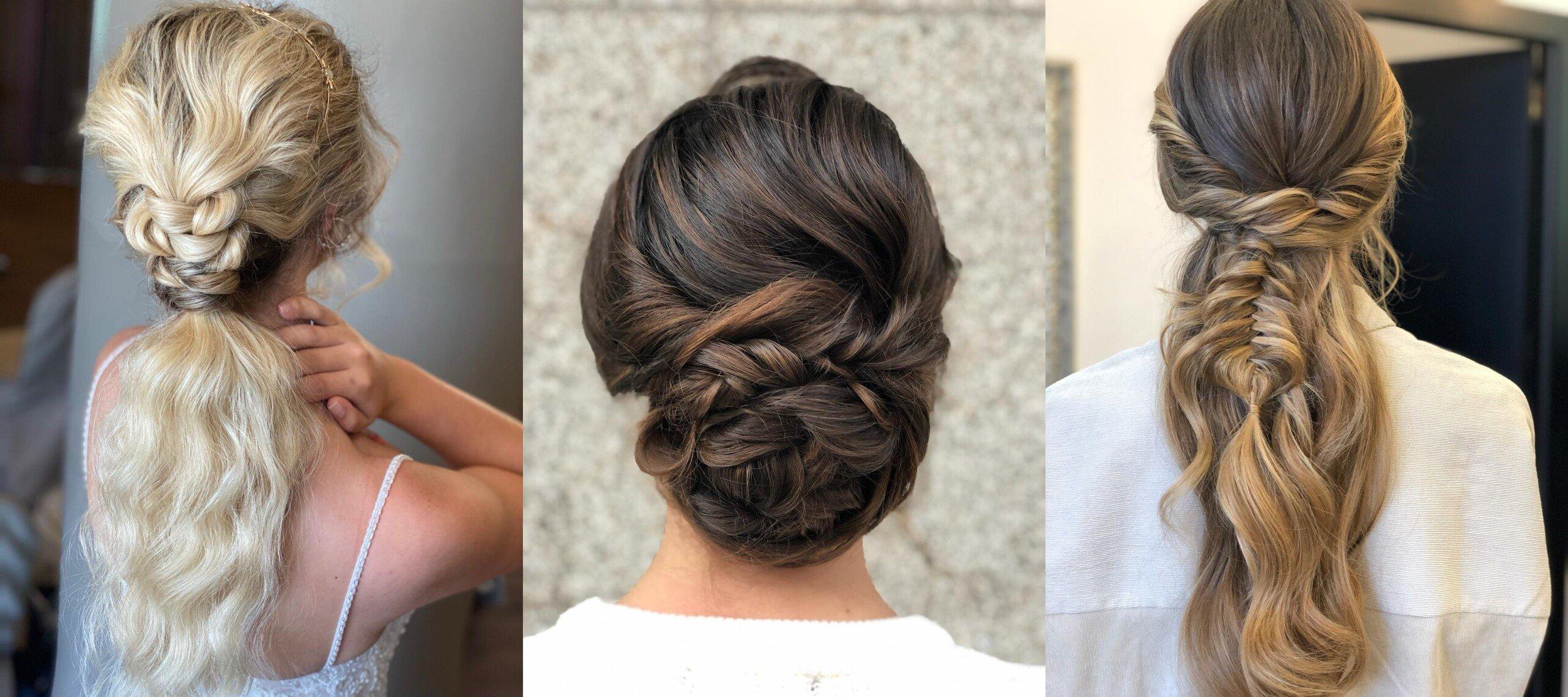 peinados con trenzas para bodas