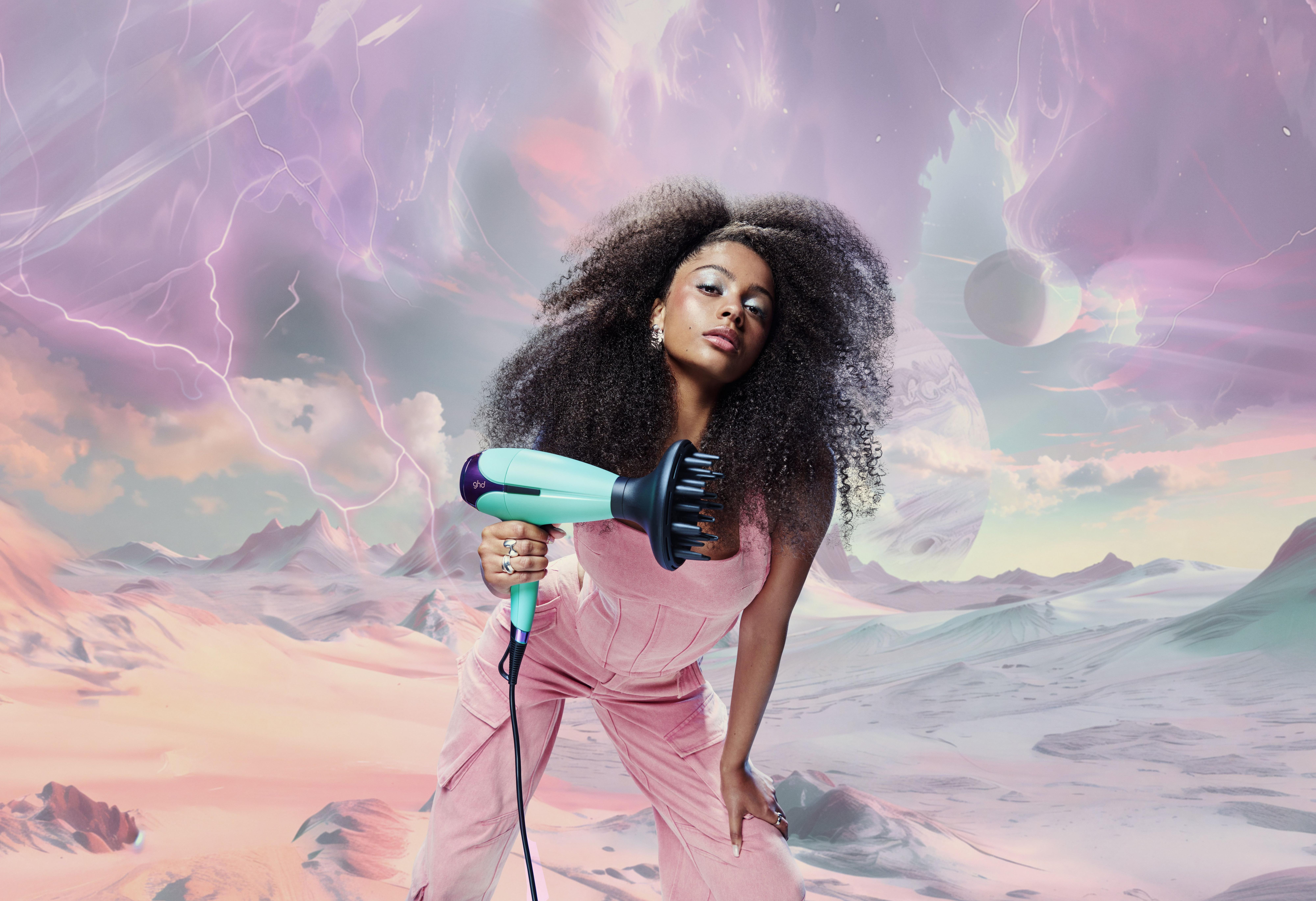 cómo crear rizos salvajes con ghd helios futurescape