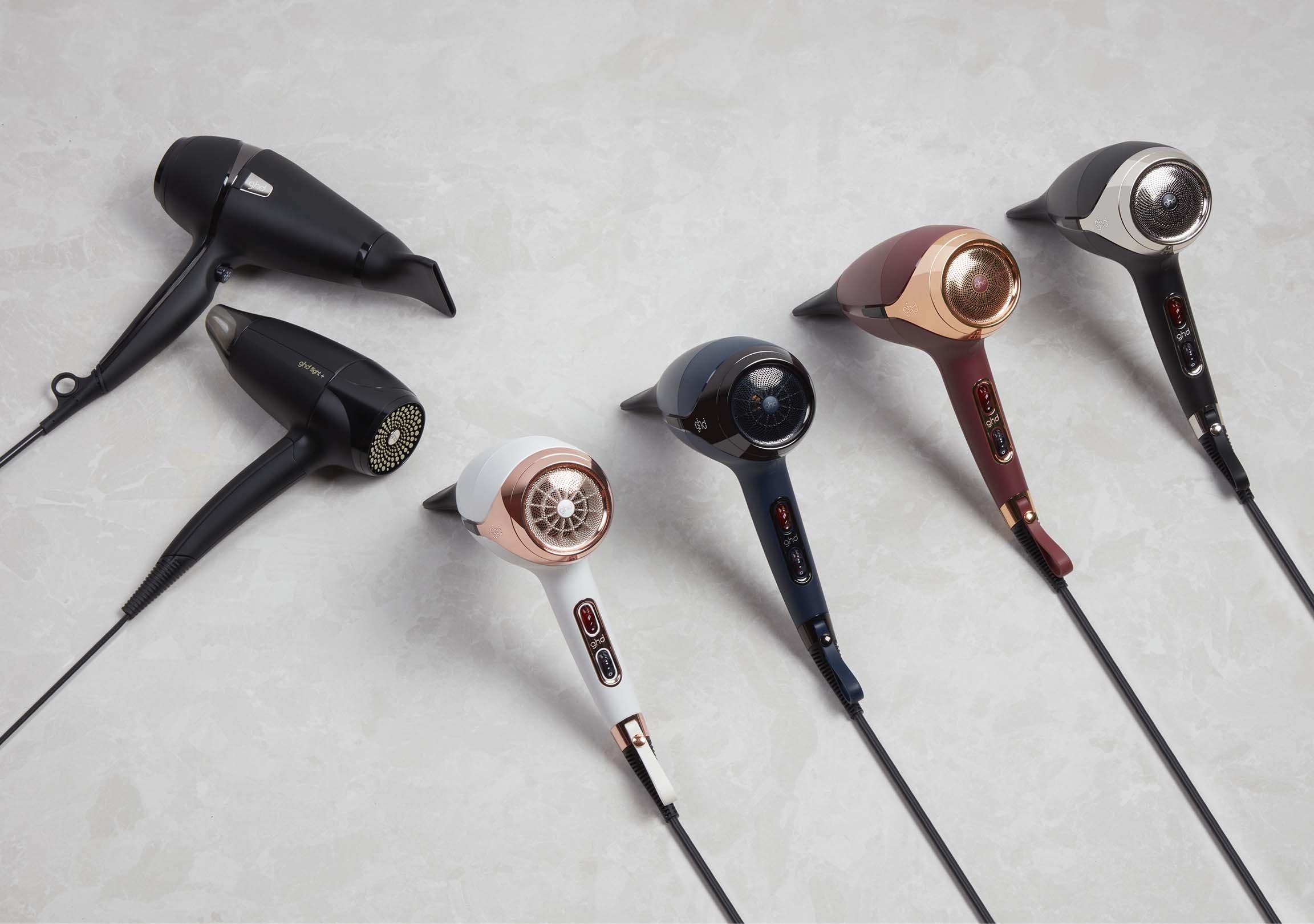 Sortiment der ghd Haartrockner