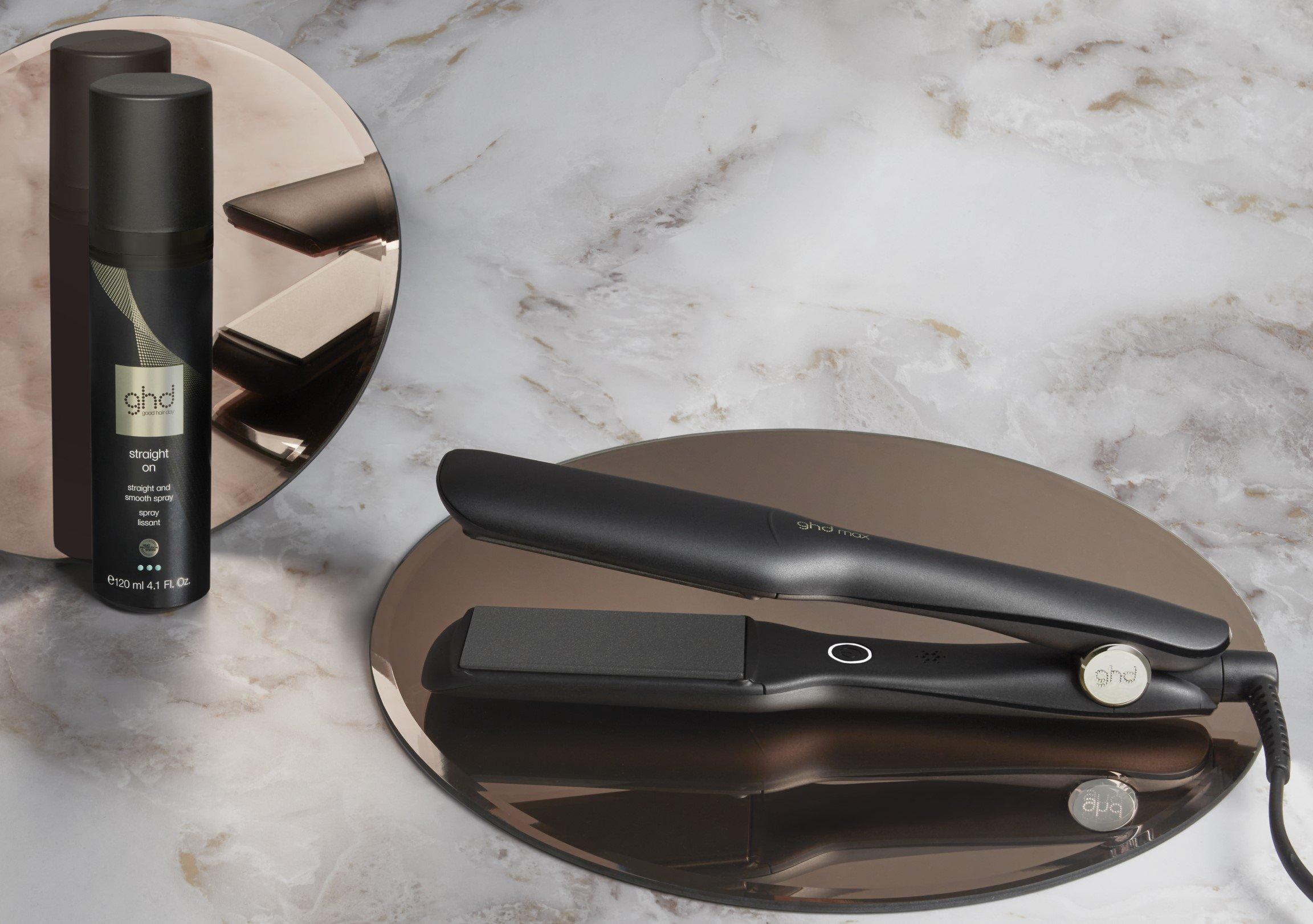 ghd max power couple with straight on spray