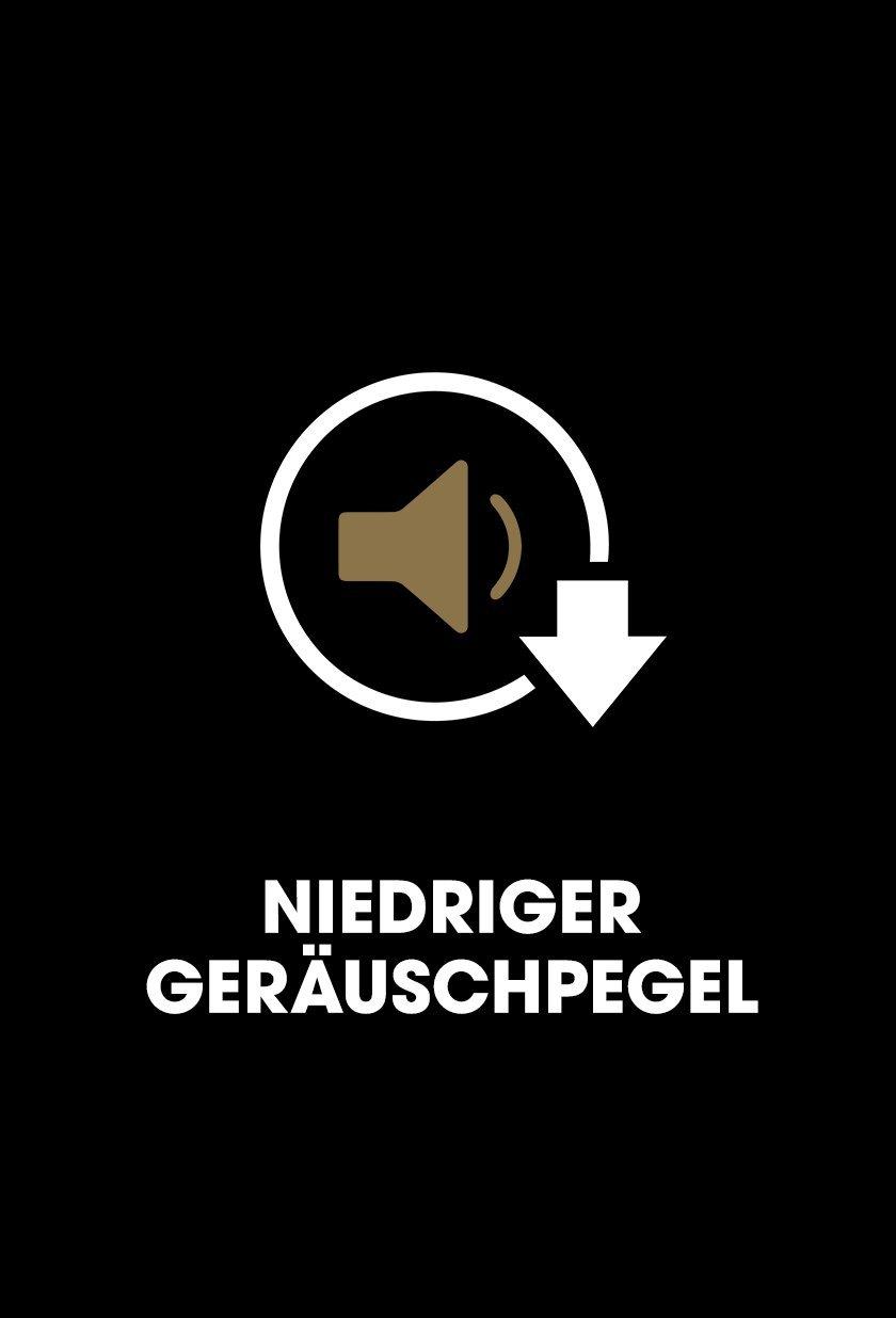 Niedriger Geräuschpegel während dem Styling mit ghd Föhnbürste