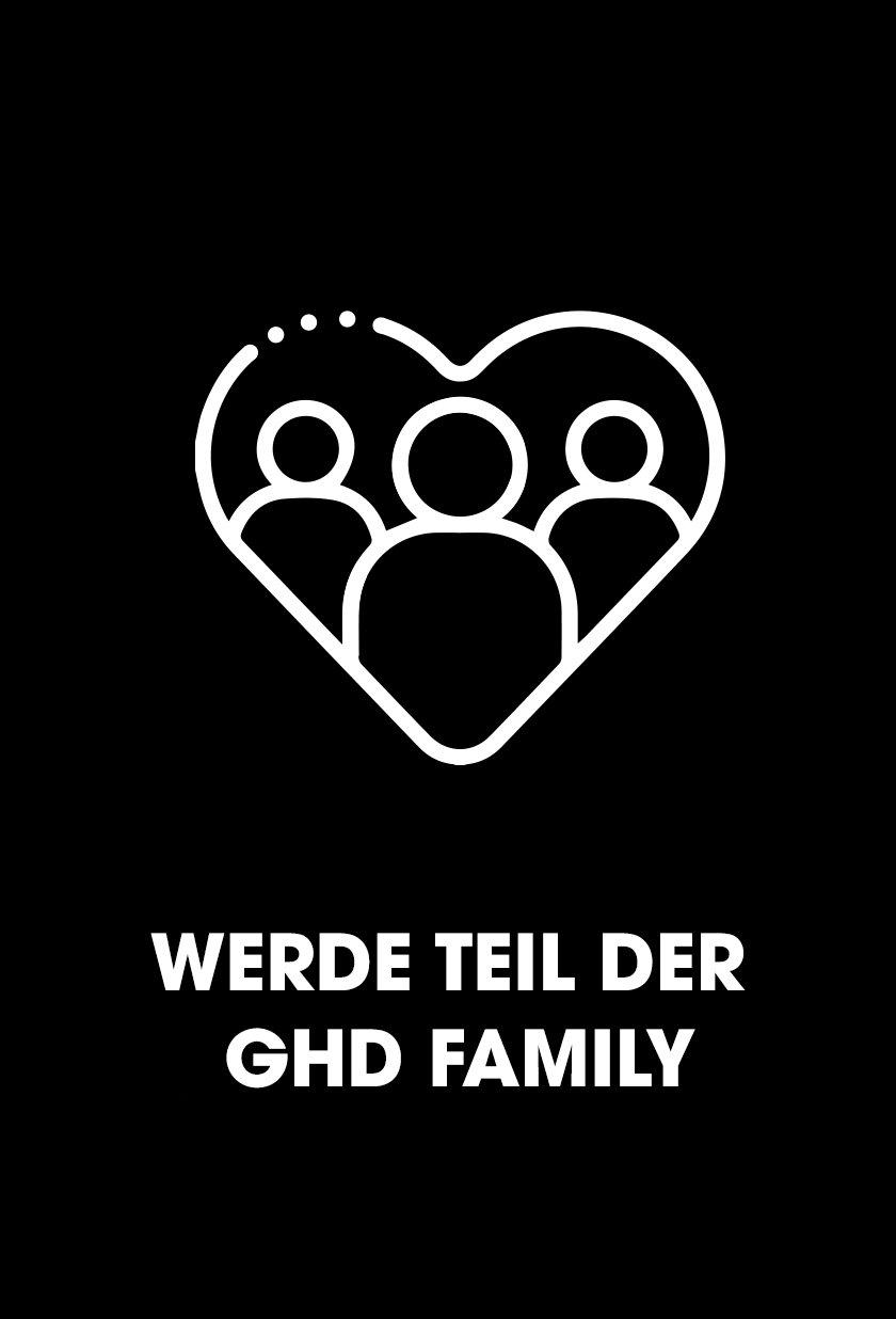 Icon Werde Teil der ghd Family