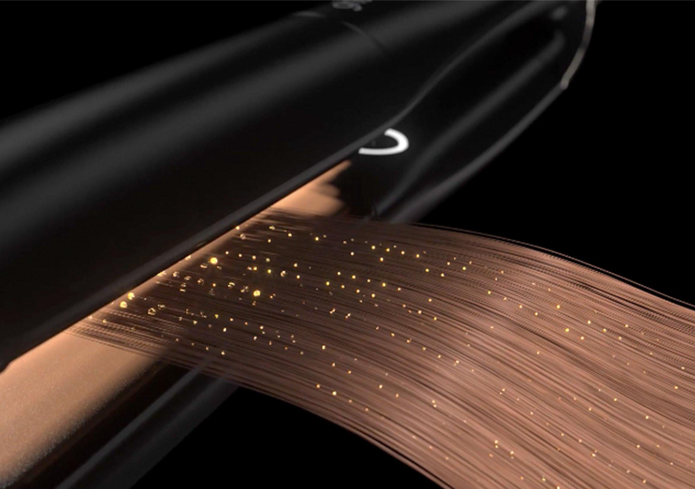 Die optimale Stylingtemperatur von 185°C aktiviert unsere ghd Treatments
