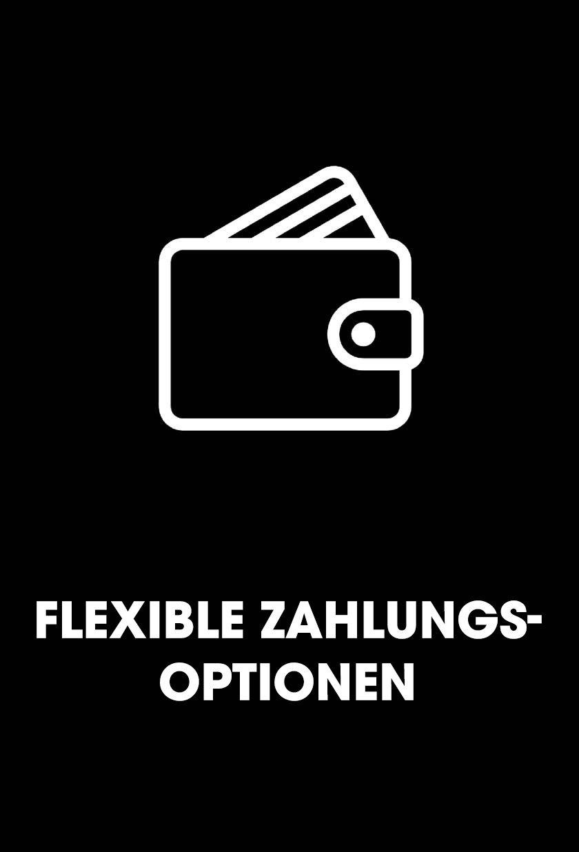 Icon Flexible Zahlungsoptionen