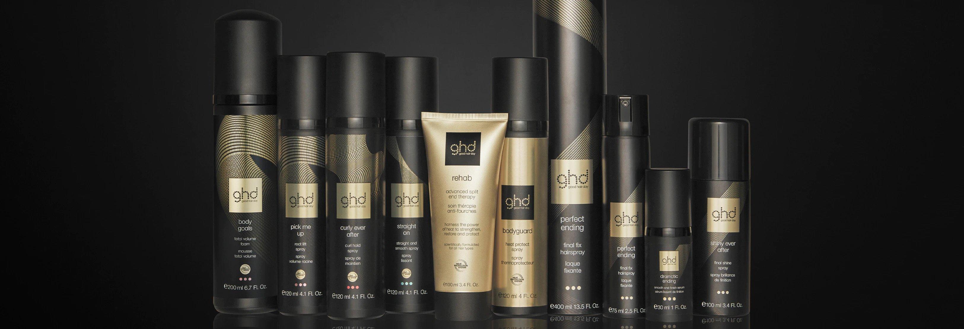 productos para el pelo ghd
