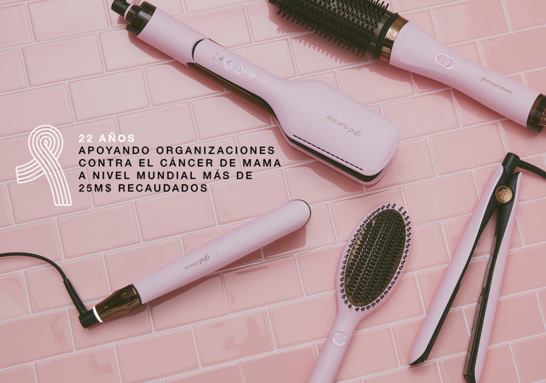 ghd pink ha recaudado 22 millones de dólares a organizaciones benéficas