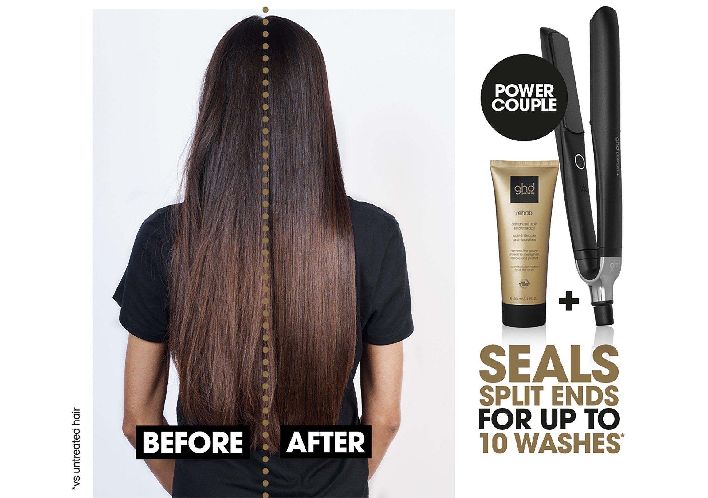 ghd advanced split end therapy before and after