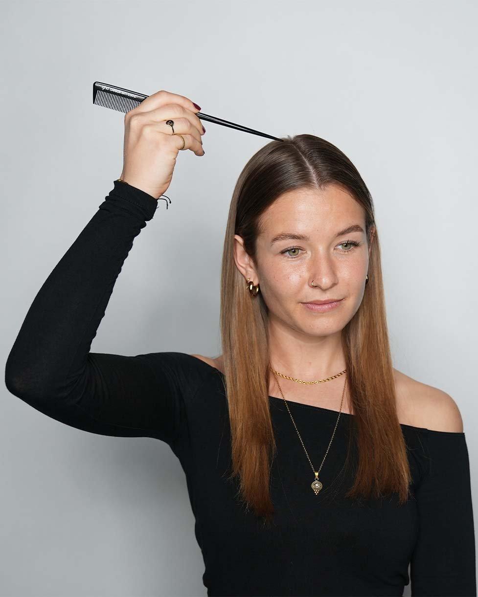 Step 3 Sleek Bun Look