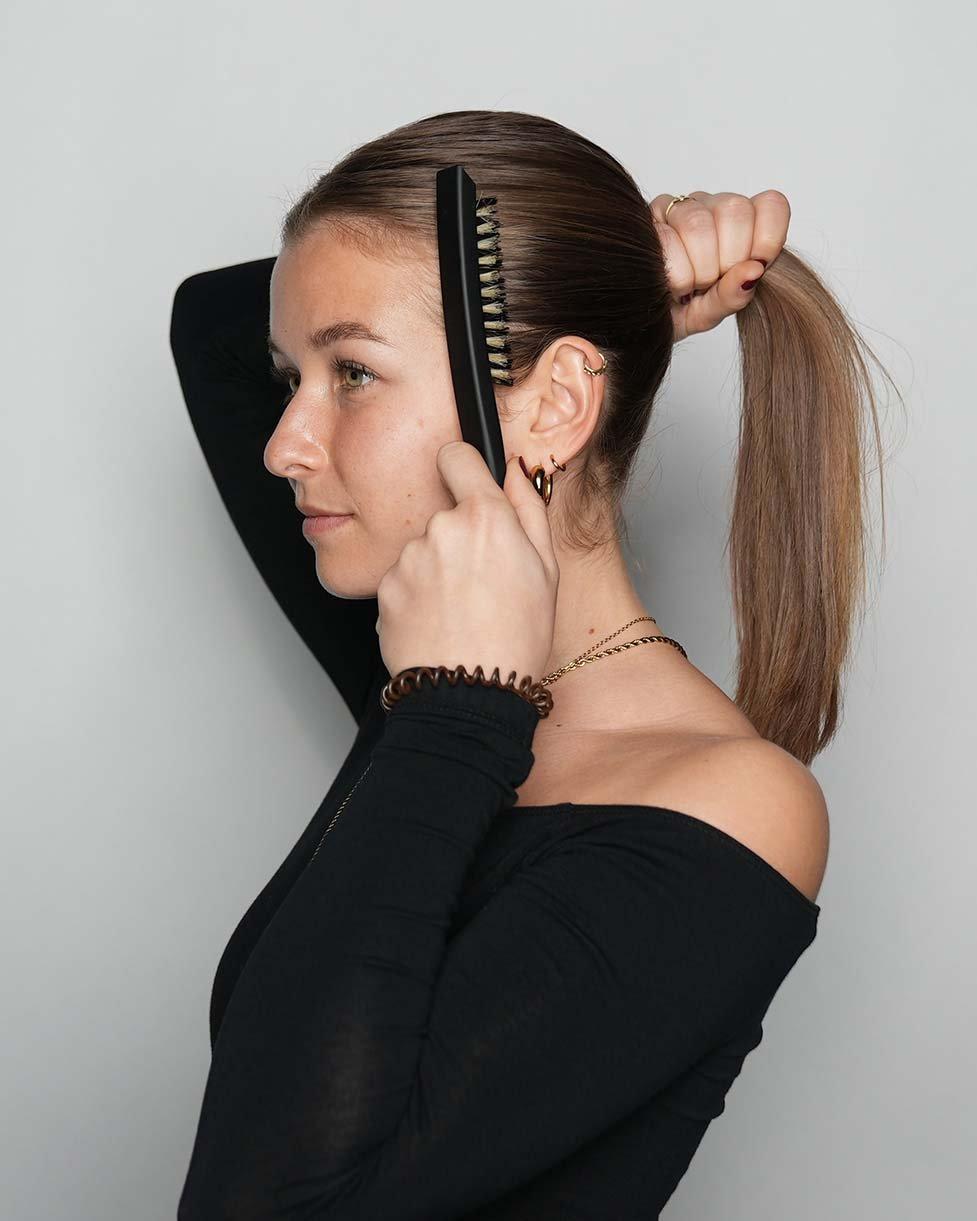 Step 4 Sleek Bun Look