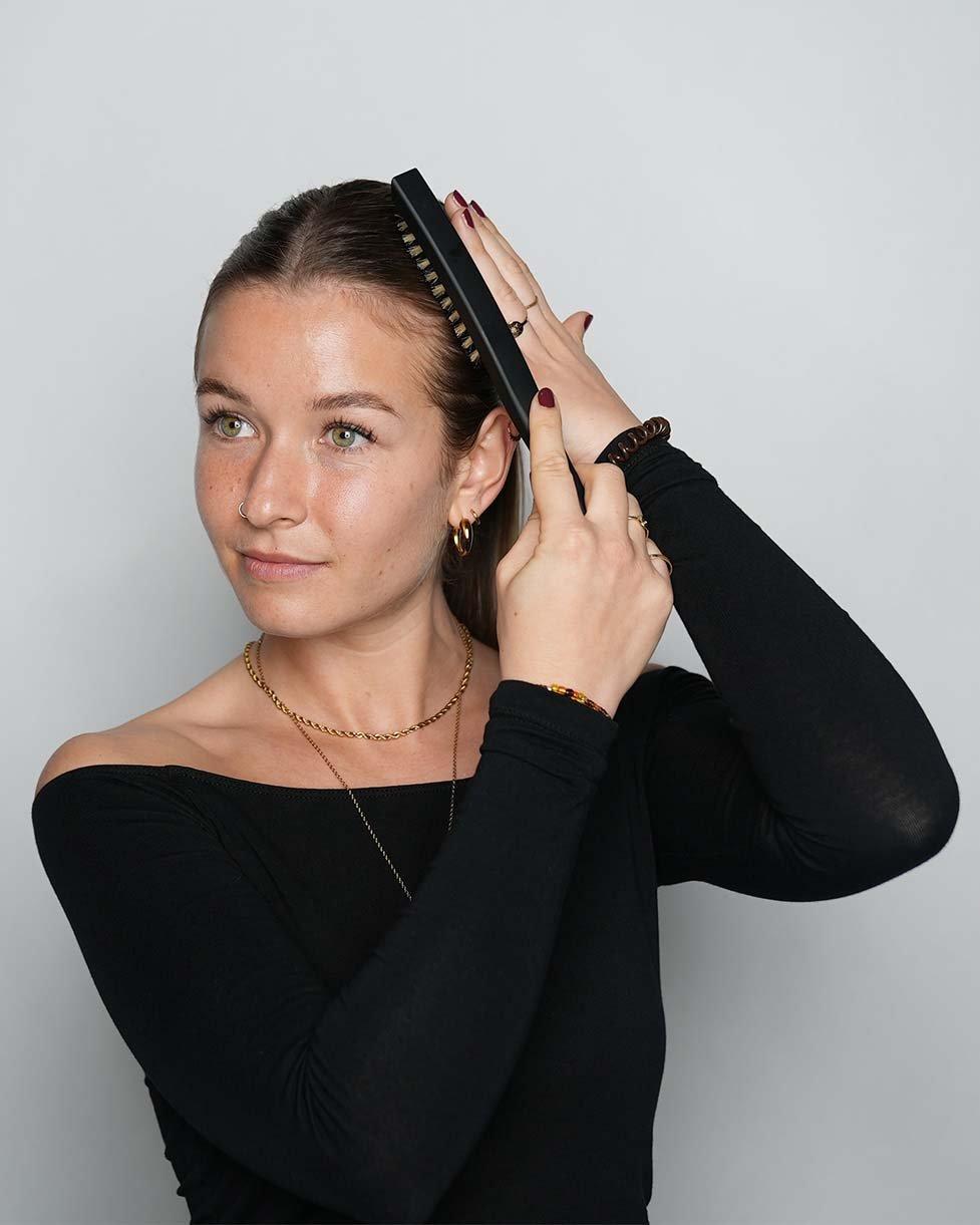 Step 7 Sleek Bun Look