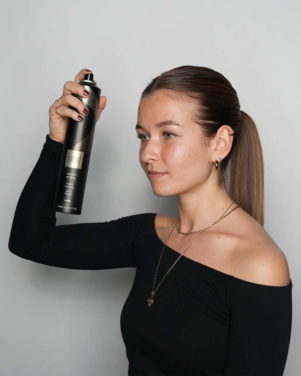 Step 6 Sleek Pony Look