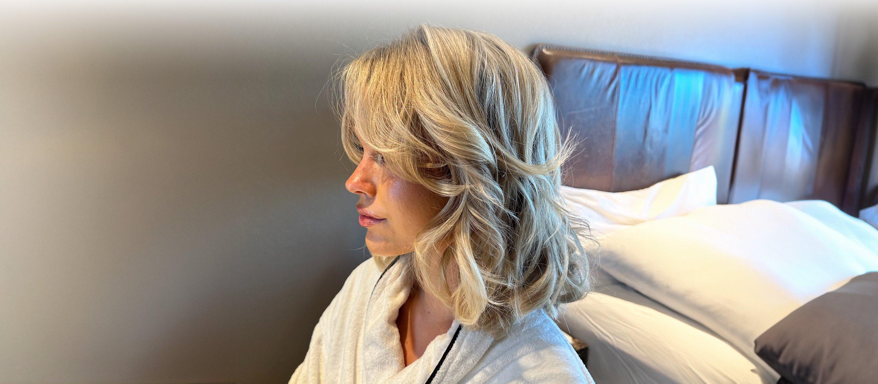 Loose Beach Waves gestylt mit ghd Lockenstab