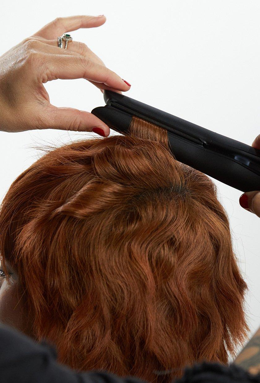 modern mullet hairstyle step 7