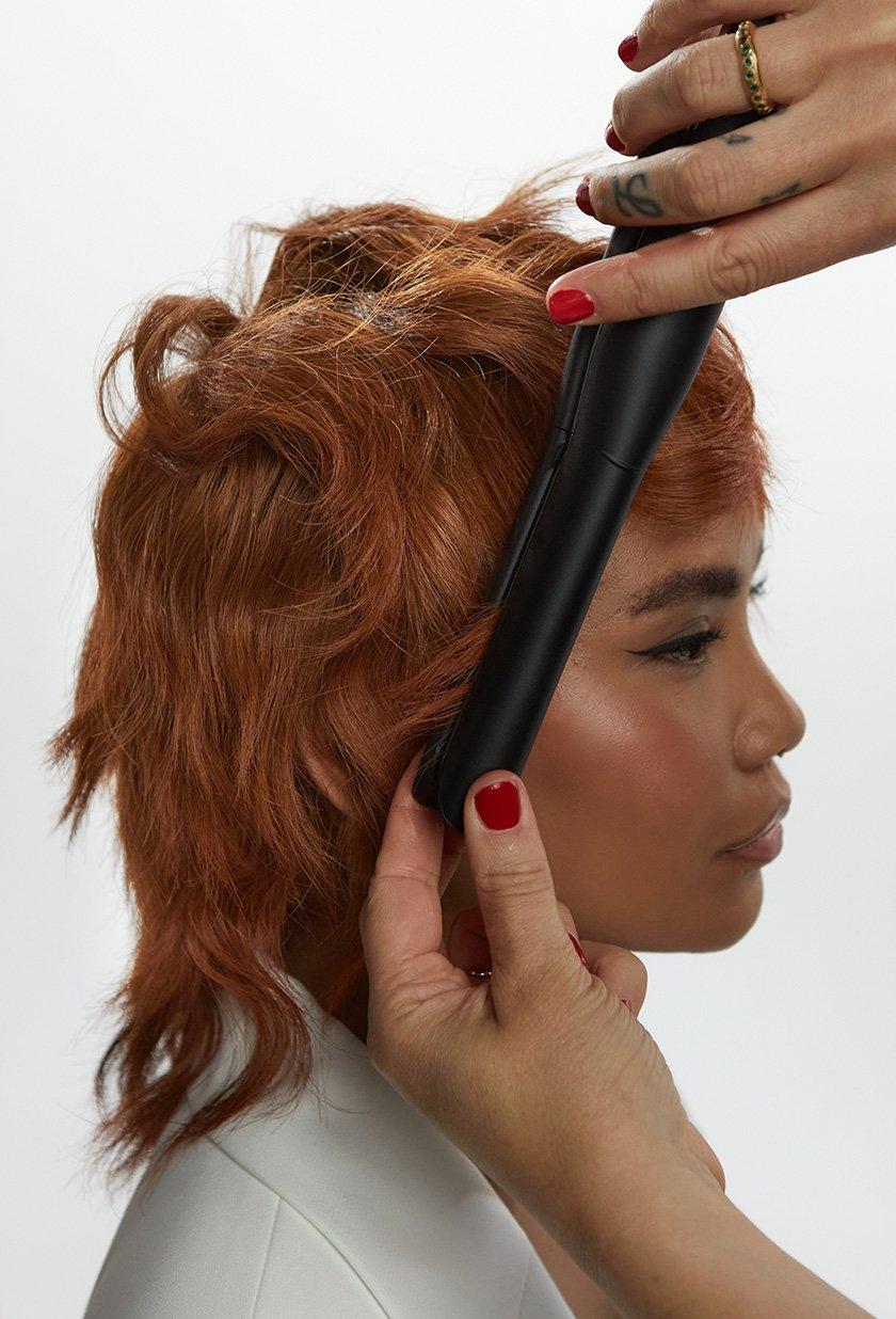 modern mullet hairstyle step 9