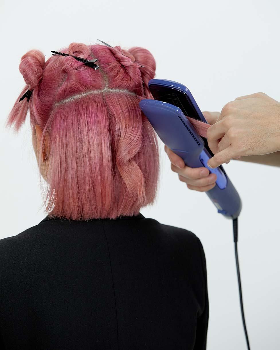 Wellenstyling mit dem ghd duet style