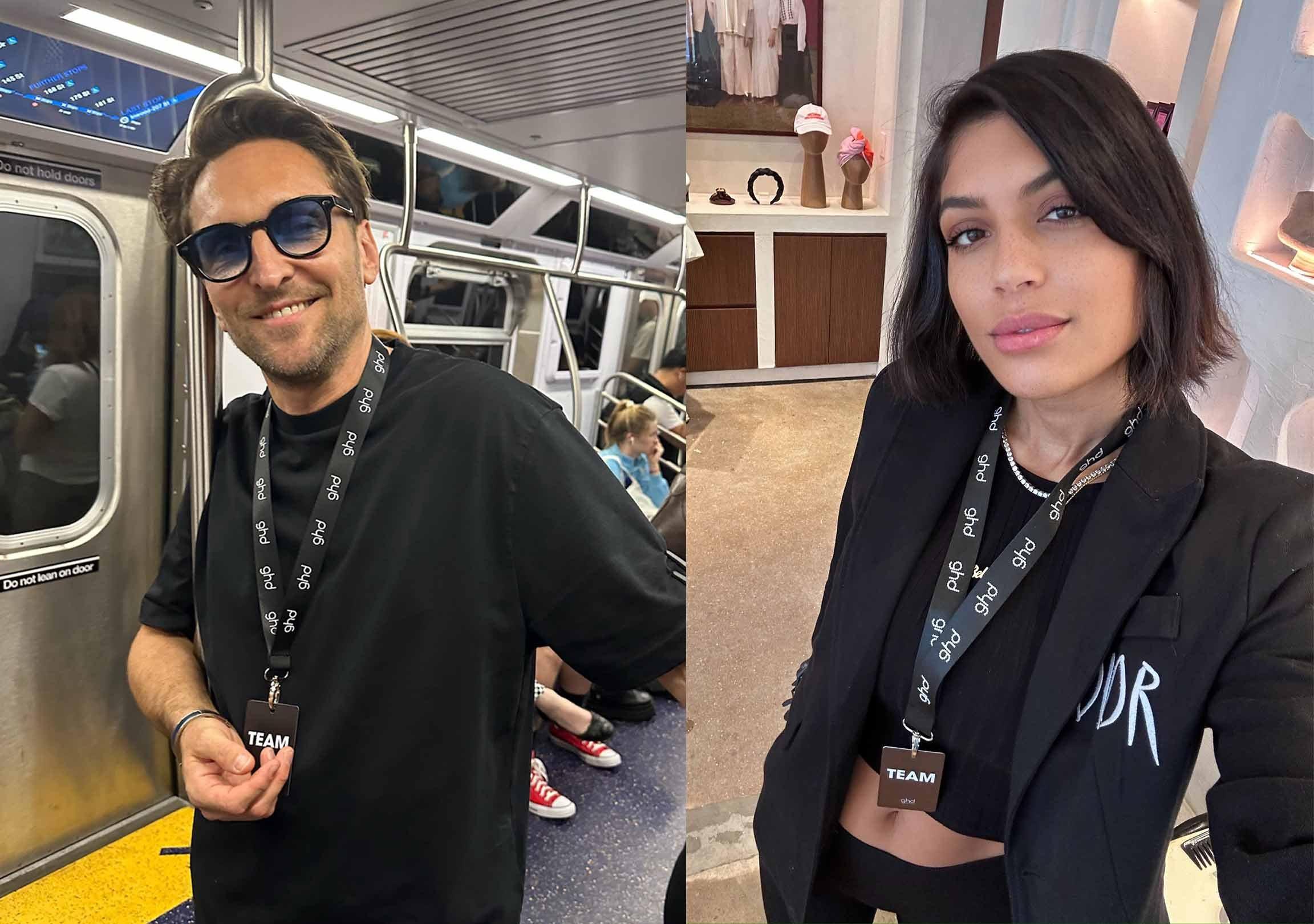 ghd Stylisten stylen für die New York Fashion Week 2024