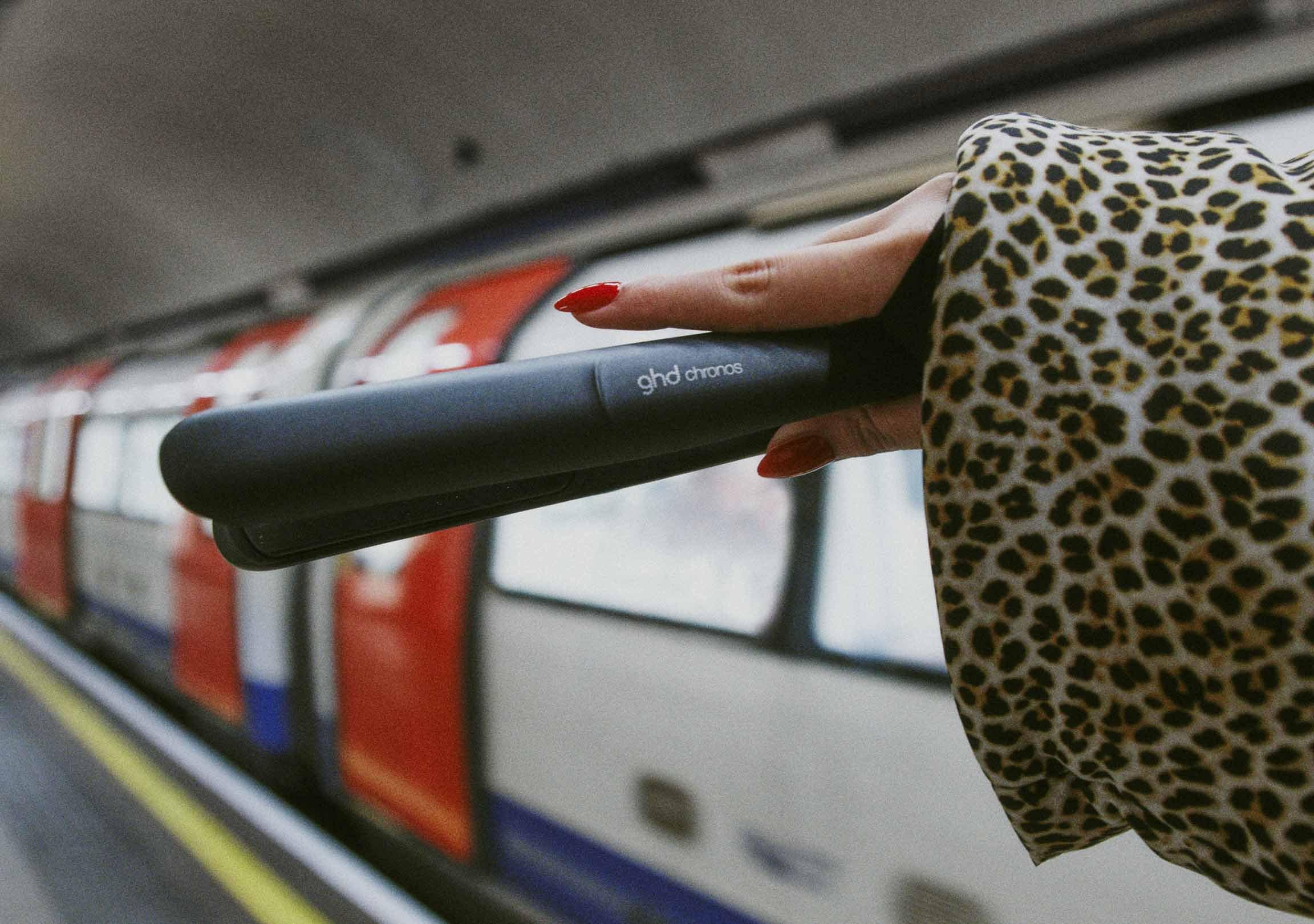 ghd chronos Haarglätter in schwarz