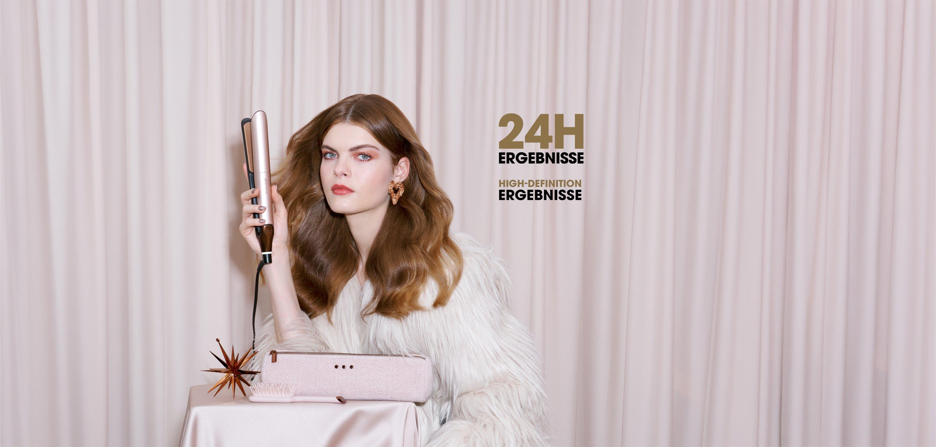 NEU: GHD CHRONOS GLÄTTEISEN (26MM PLATTEN) GESCHENKSET IN CASHMERE BEIGE
