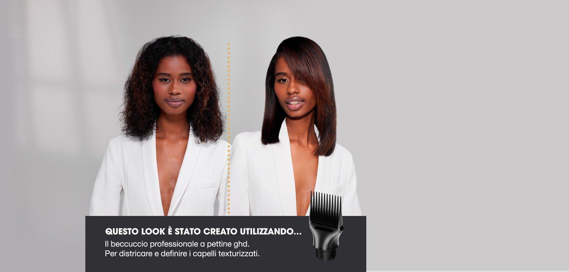 NUOVO BECCUCCIO PROFESSIONALE A PETTINE PER PHON GHD SPEED