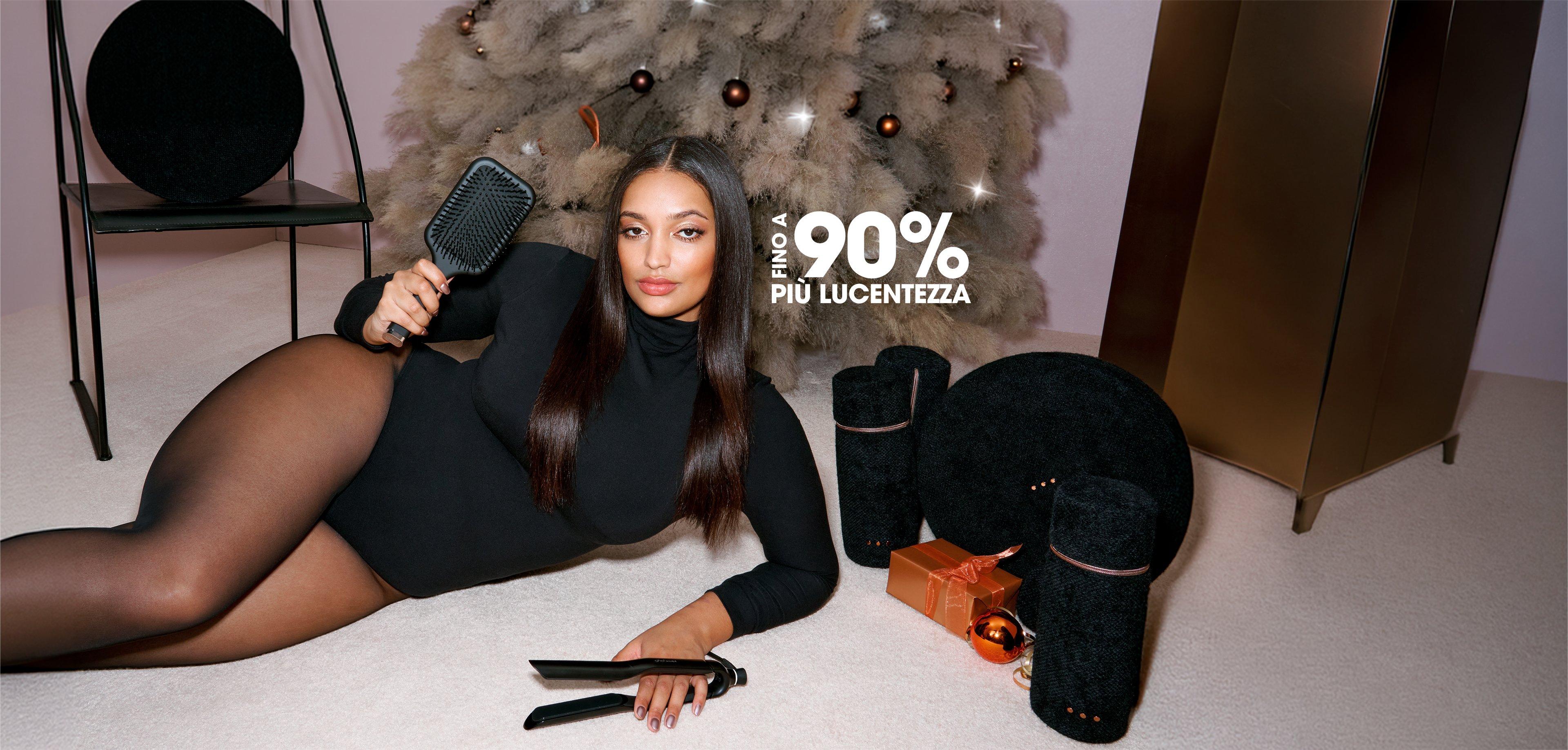NUOVO SET REGALO CON PIASTRA GHD SCULPT (LAMELLE 26MM)