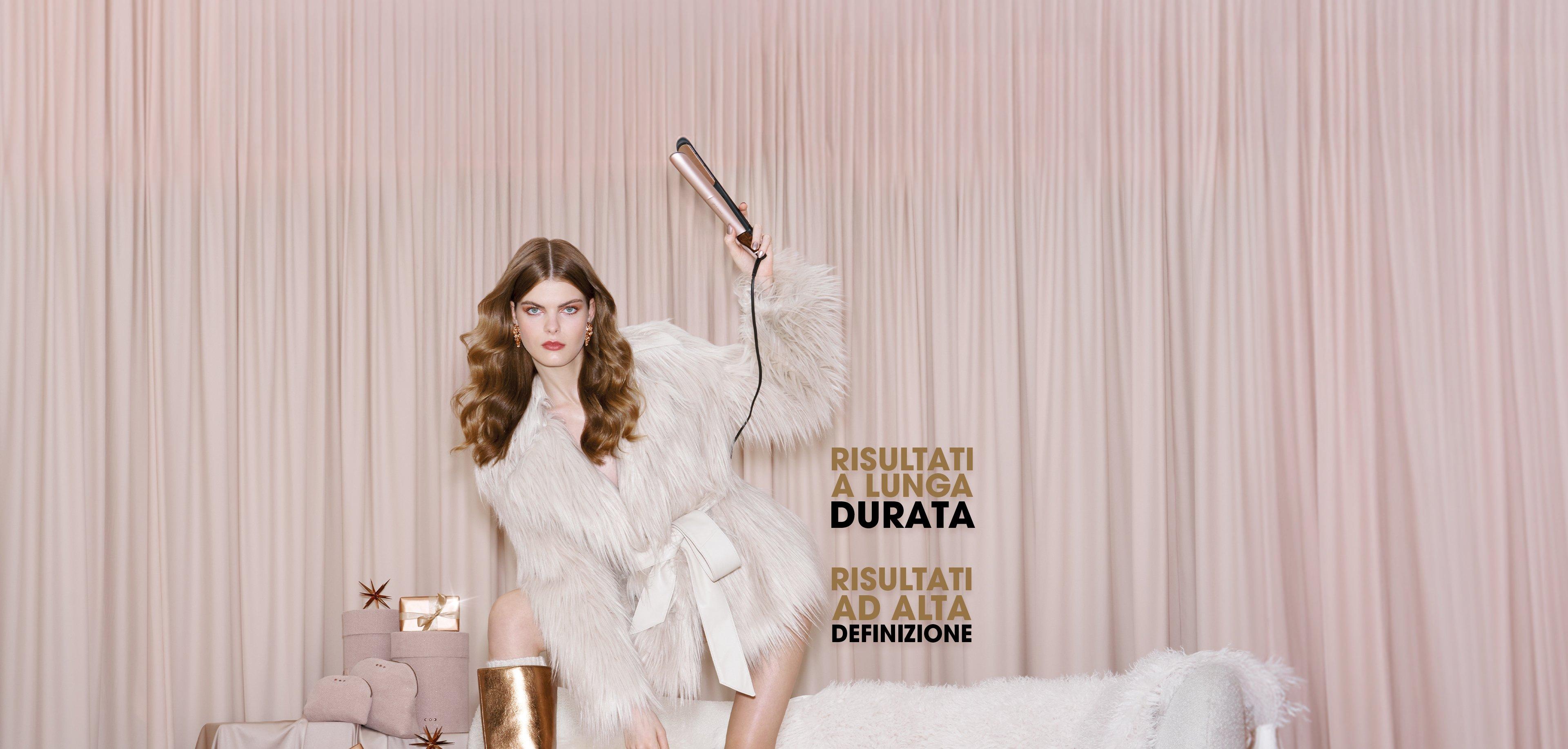 NUOVO GHD DELUXE GIFT SET ASCIUGACAPELLI E PIASTRA CASHMERE COLLECTION