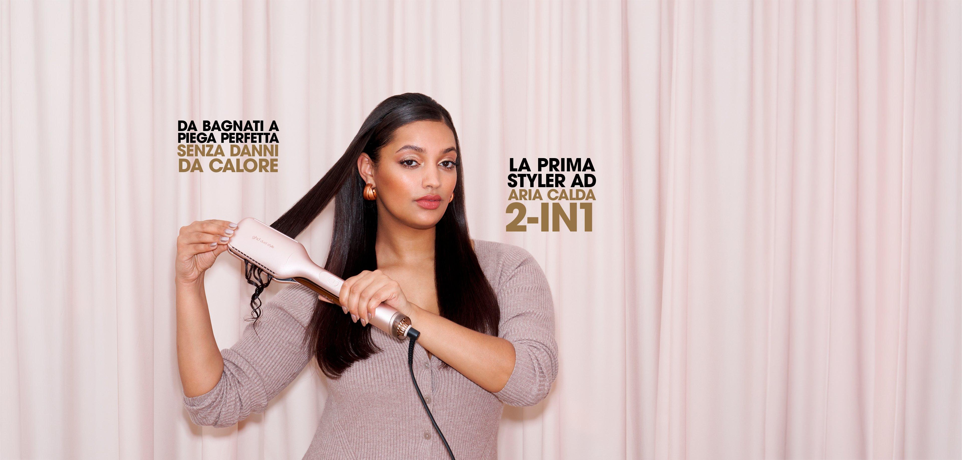NUOVA GHD PIASTRA ASCIUGACAPELLI DUET STYLE 2 IN 1 CASHMERE COLLECTION