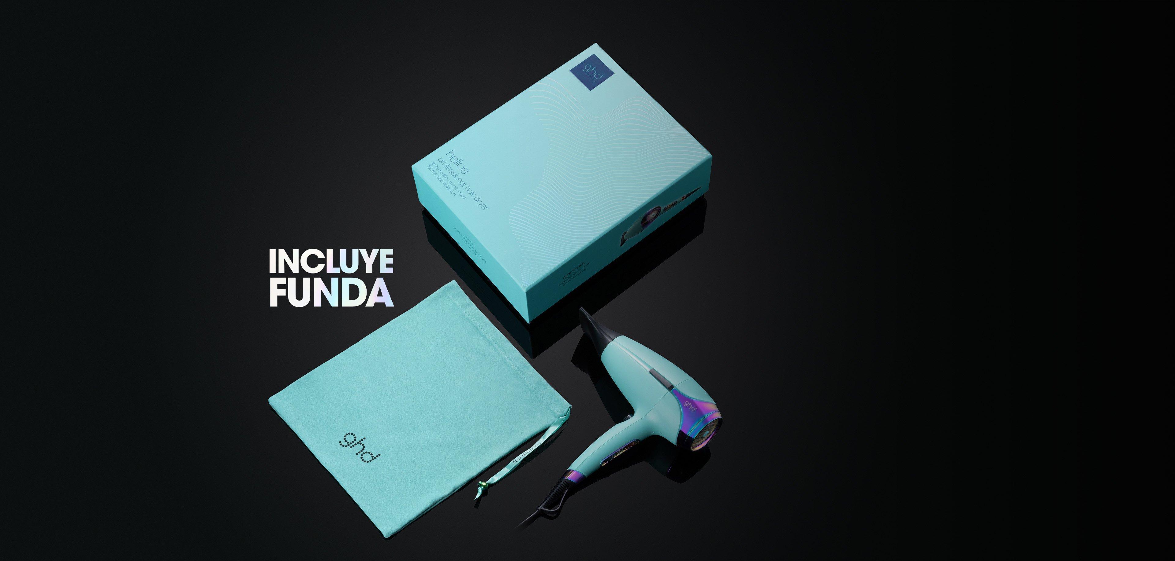 Secador profesional ghd helios azul turquesa