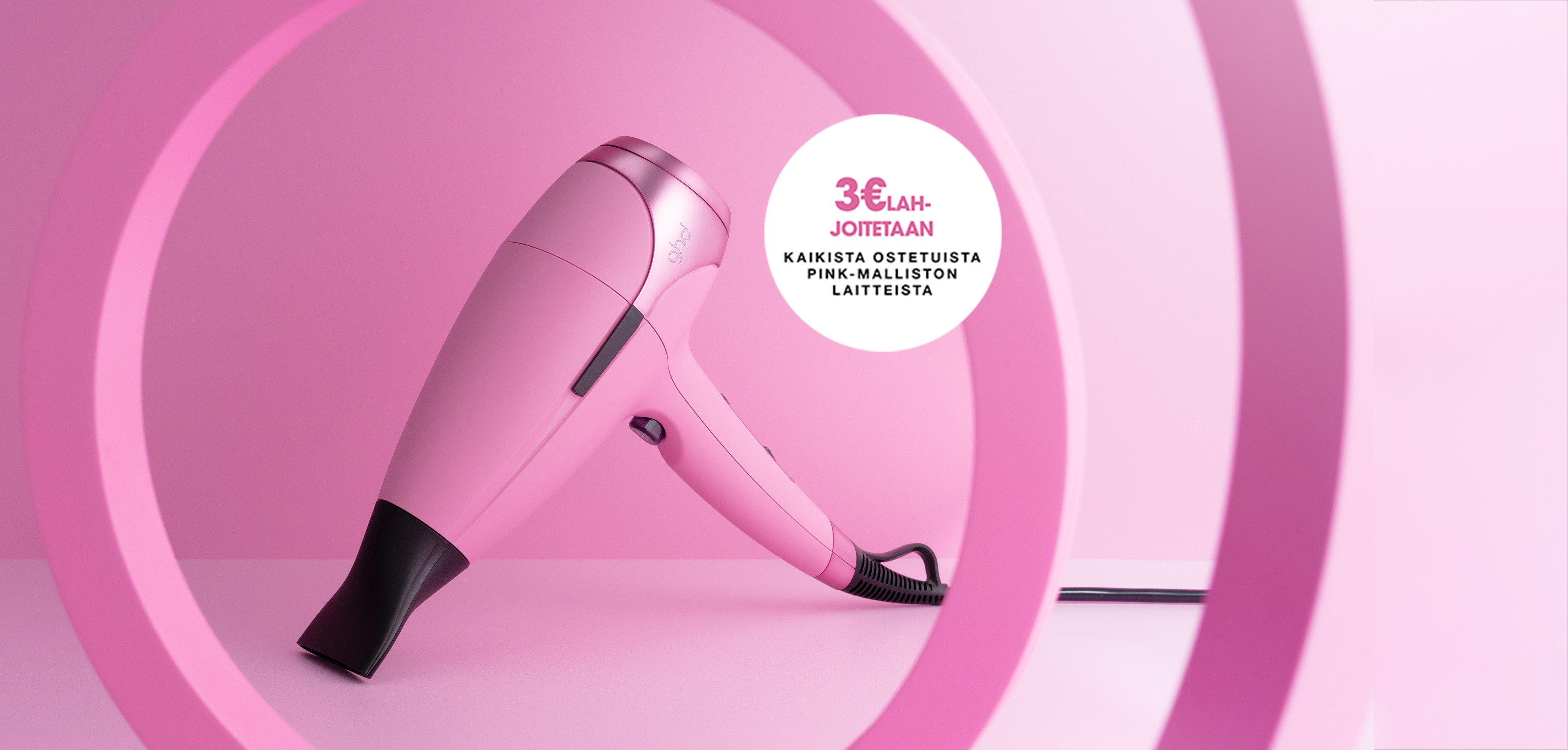 GHD HELIOS -HIUSTENKUIVAAJA - FONDANT PINK