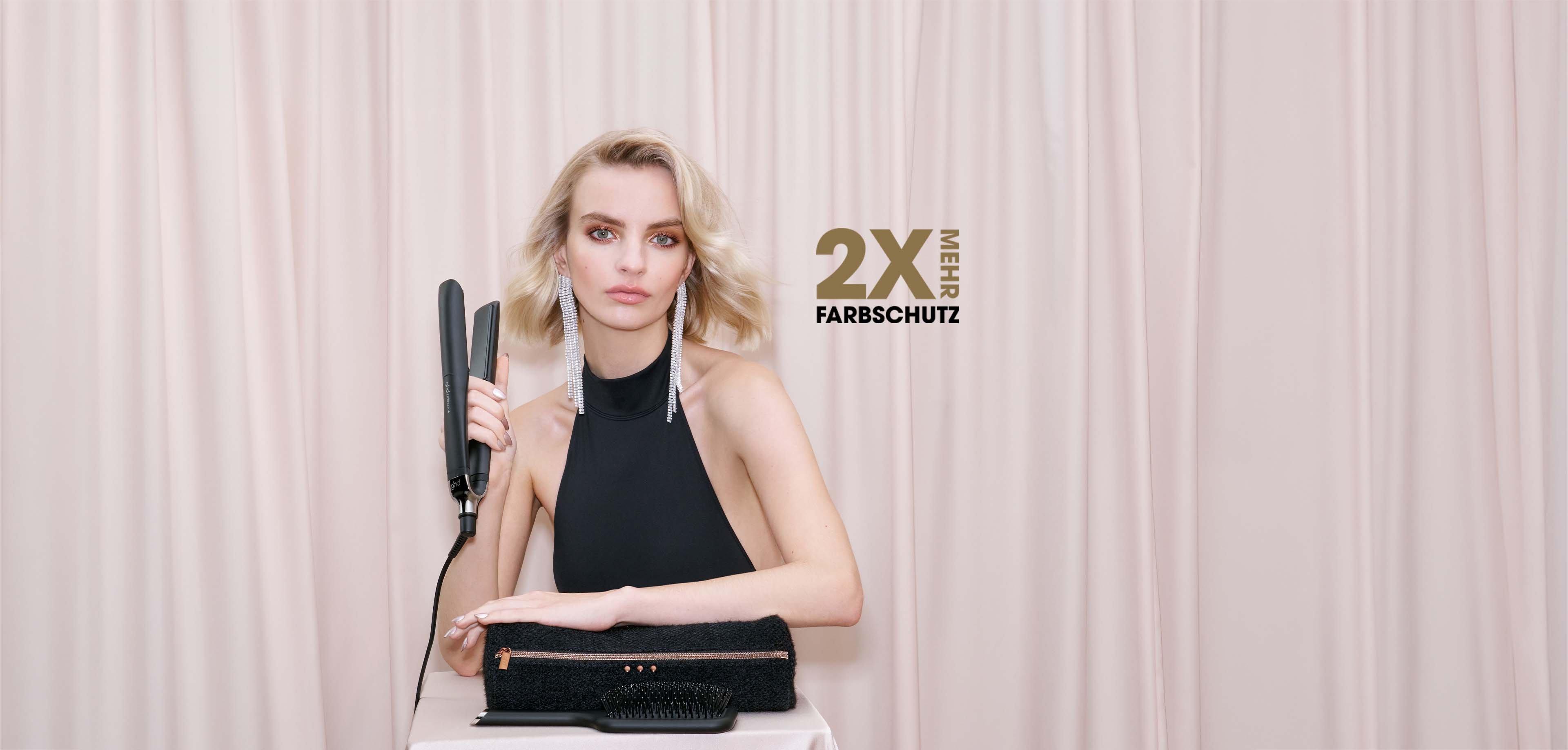 NEU: GHD PLATINUM+ GLÄTTEISEN GESCHENKSET IN SCHWARZ