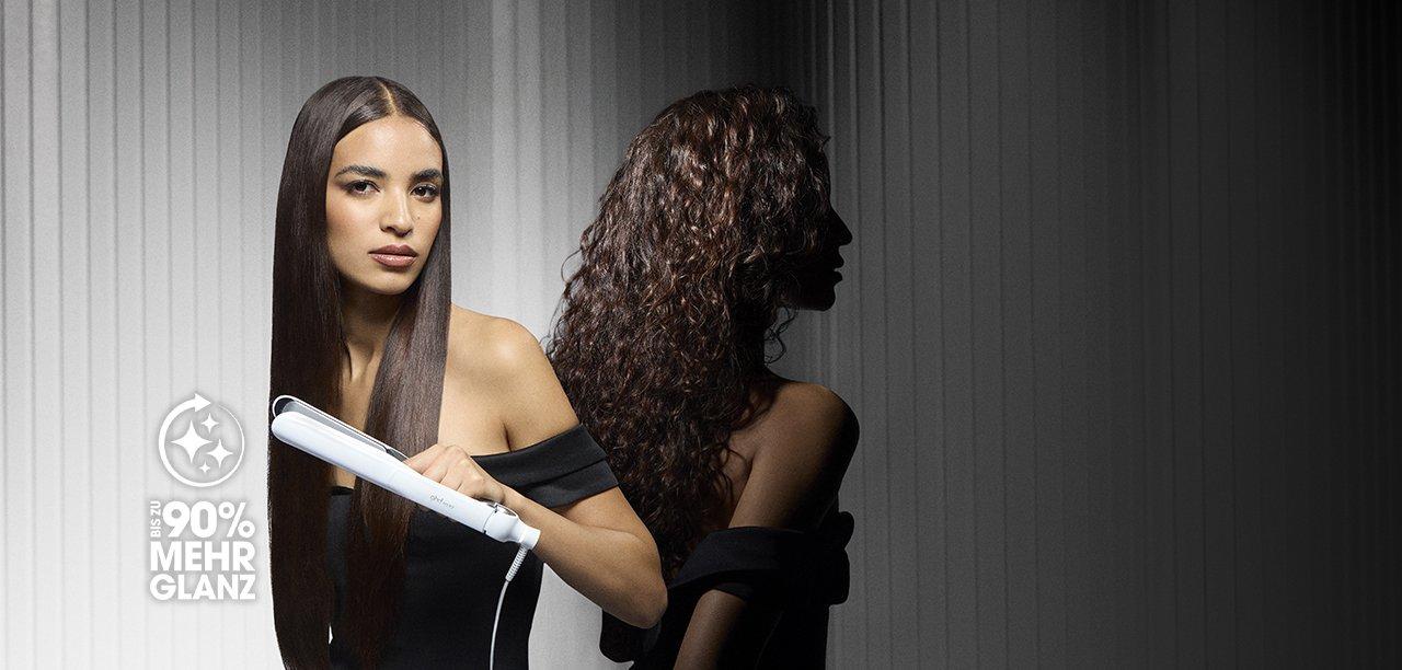 NEU GHD SCULPT INTERAKTIVES GLÄTTEISEN IN WEISS
