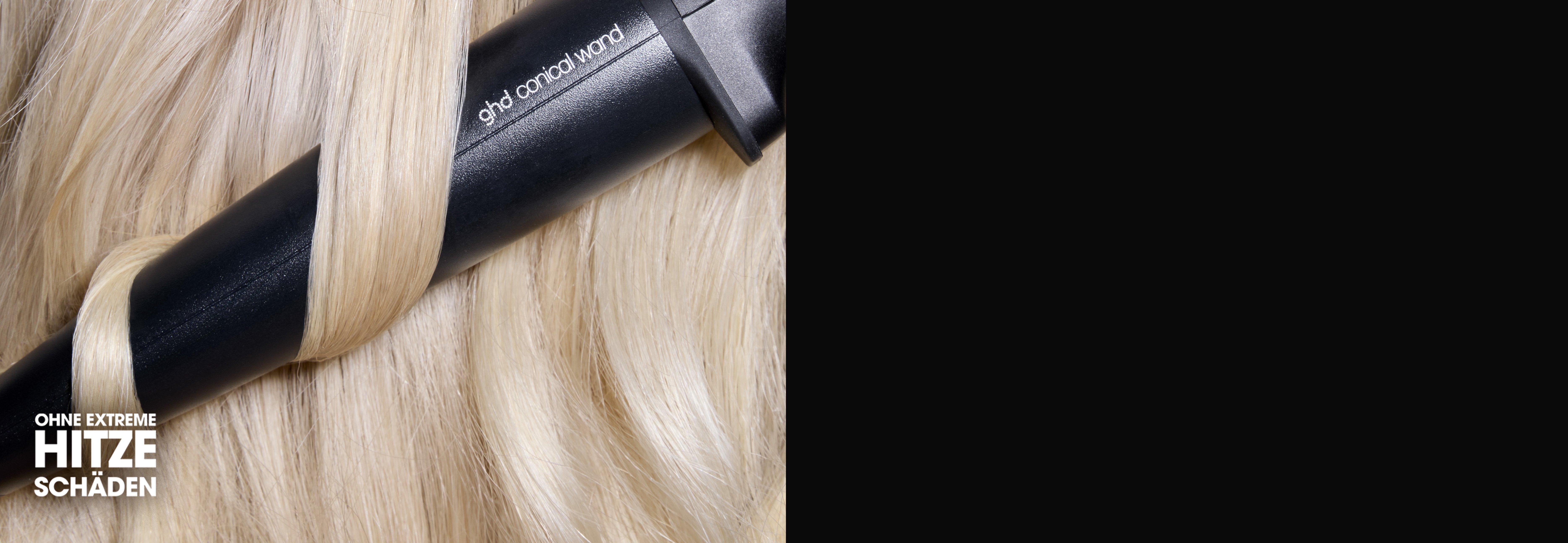 Styling mit dem ghd conical wand Lockenstab