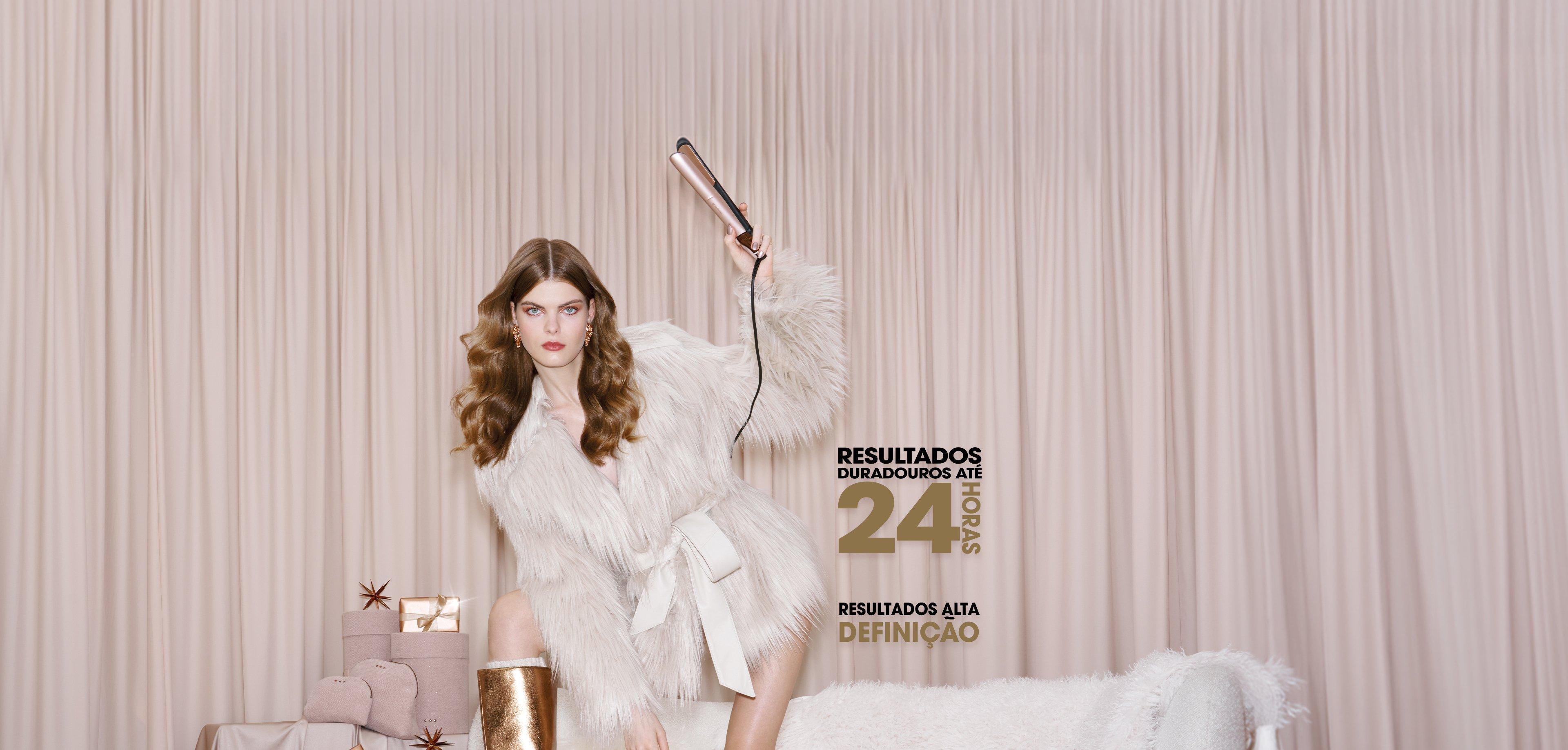 ghd Deluxe gift set em Beige Cashmere