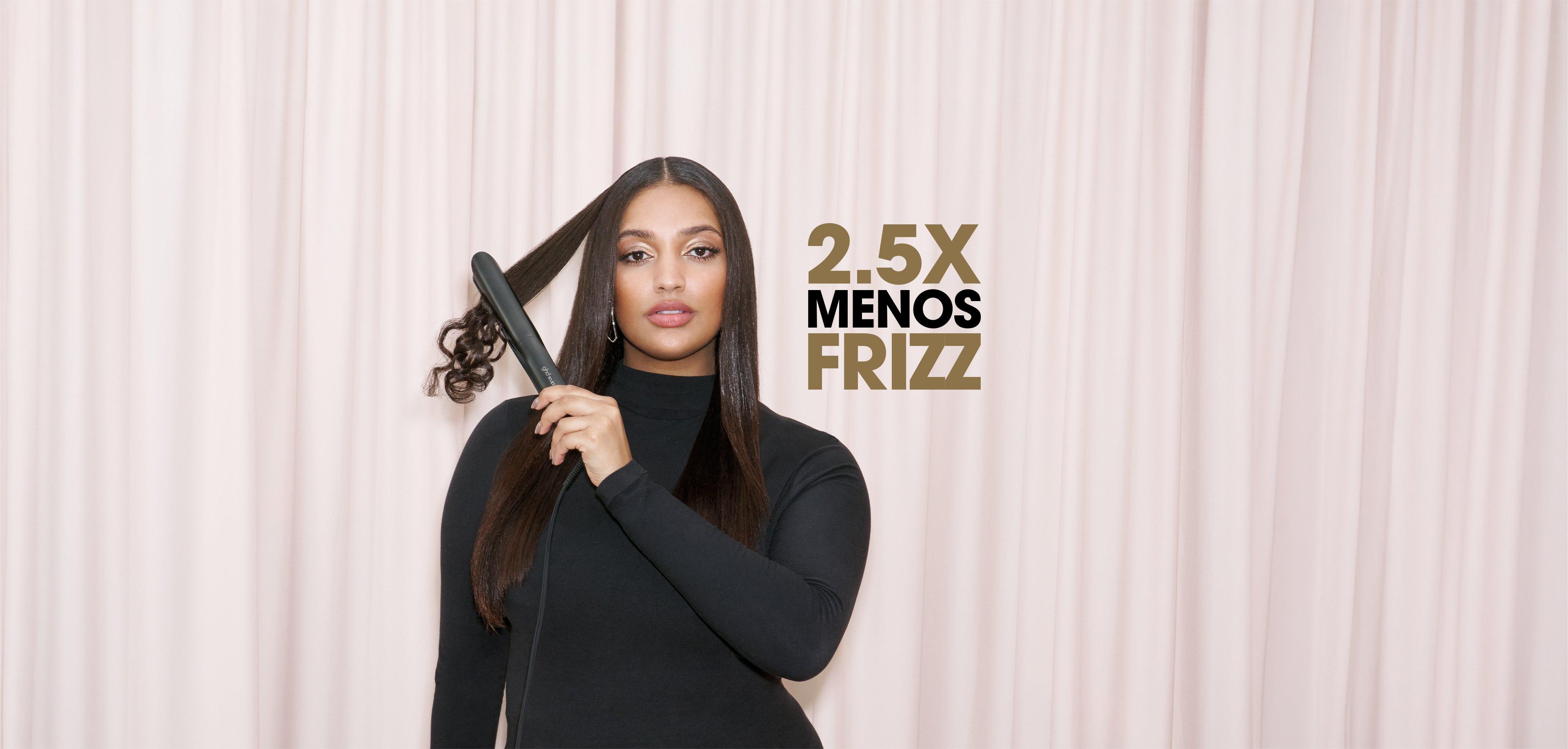 Prancha de cabelo ghd Sculpt gift set em preto