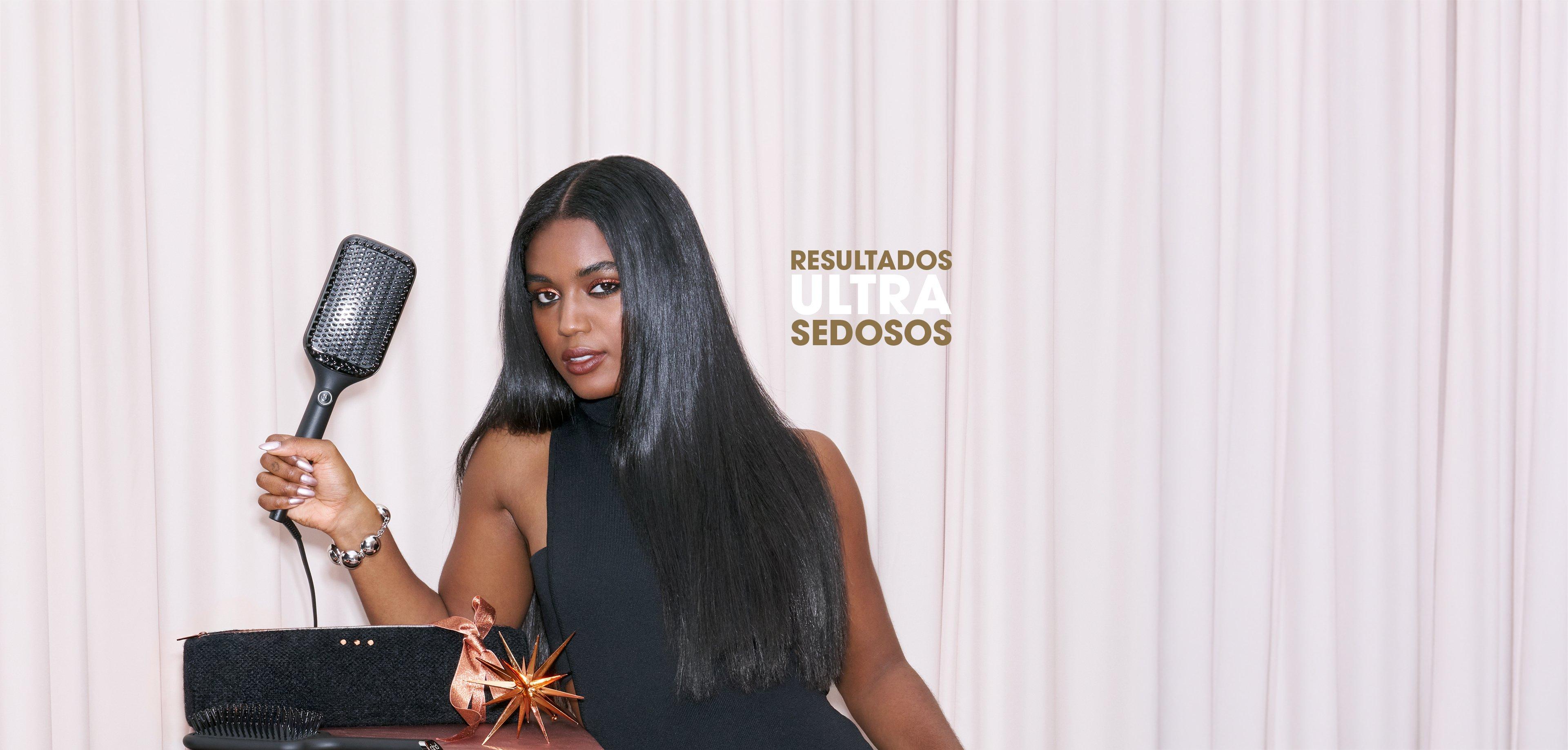 Escova elétrica Glide+ Max gift set em preto