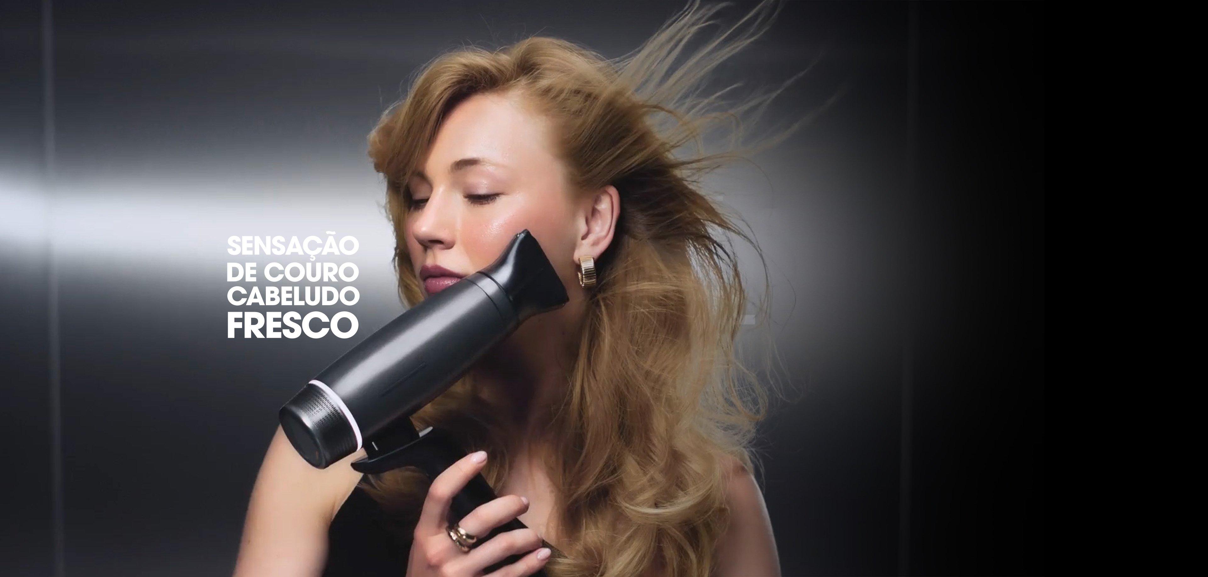 SECADOR IÓNICO PROFISSIONAL GHD SPEED PRETO