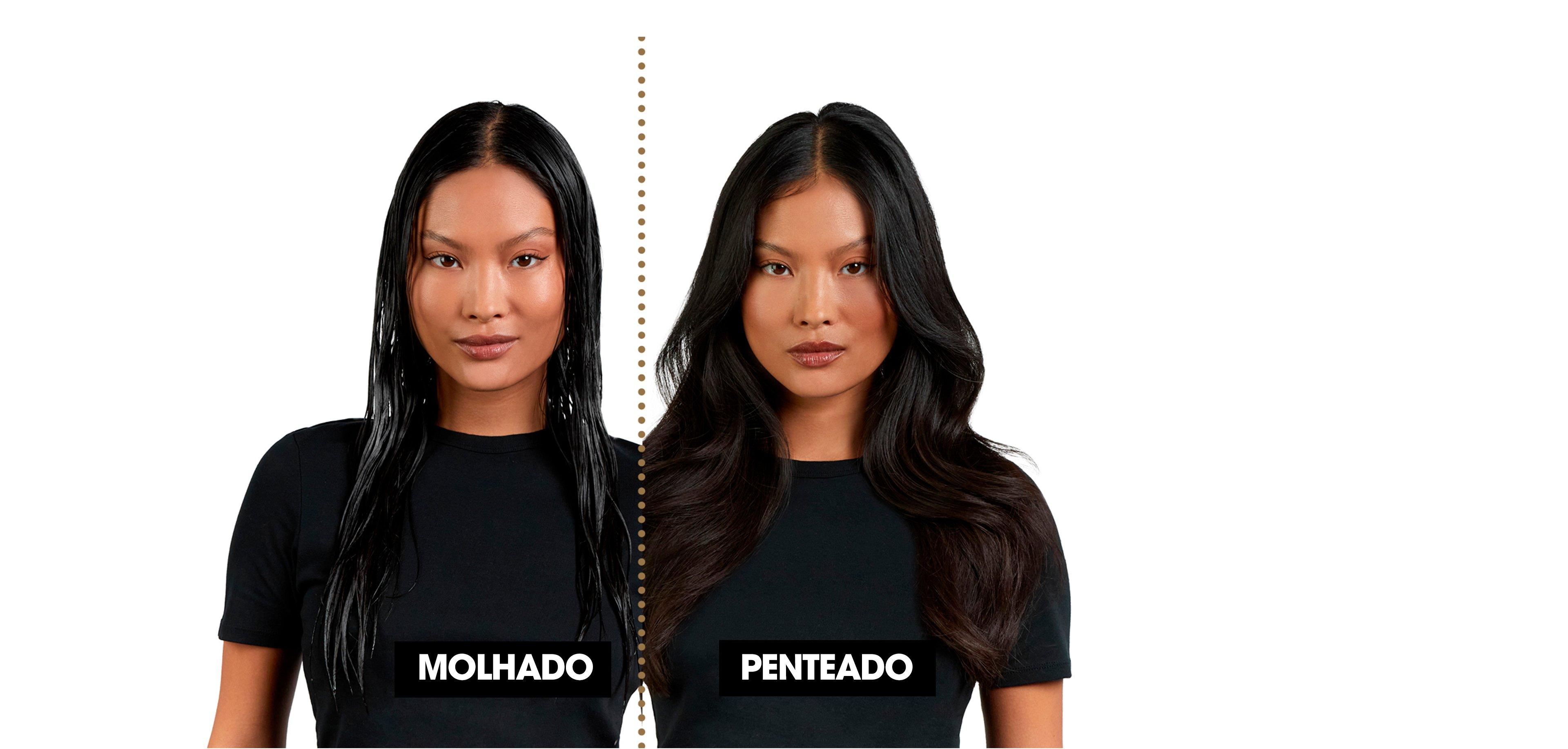 prancha de cabelo 2-em-1 ghd duet style em rosa sorbet