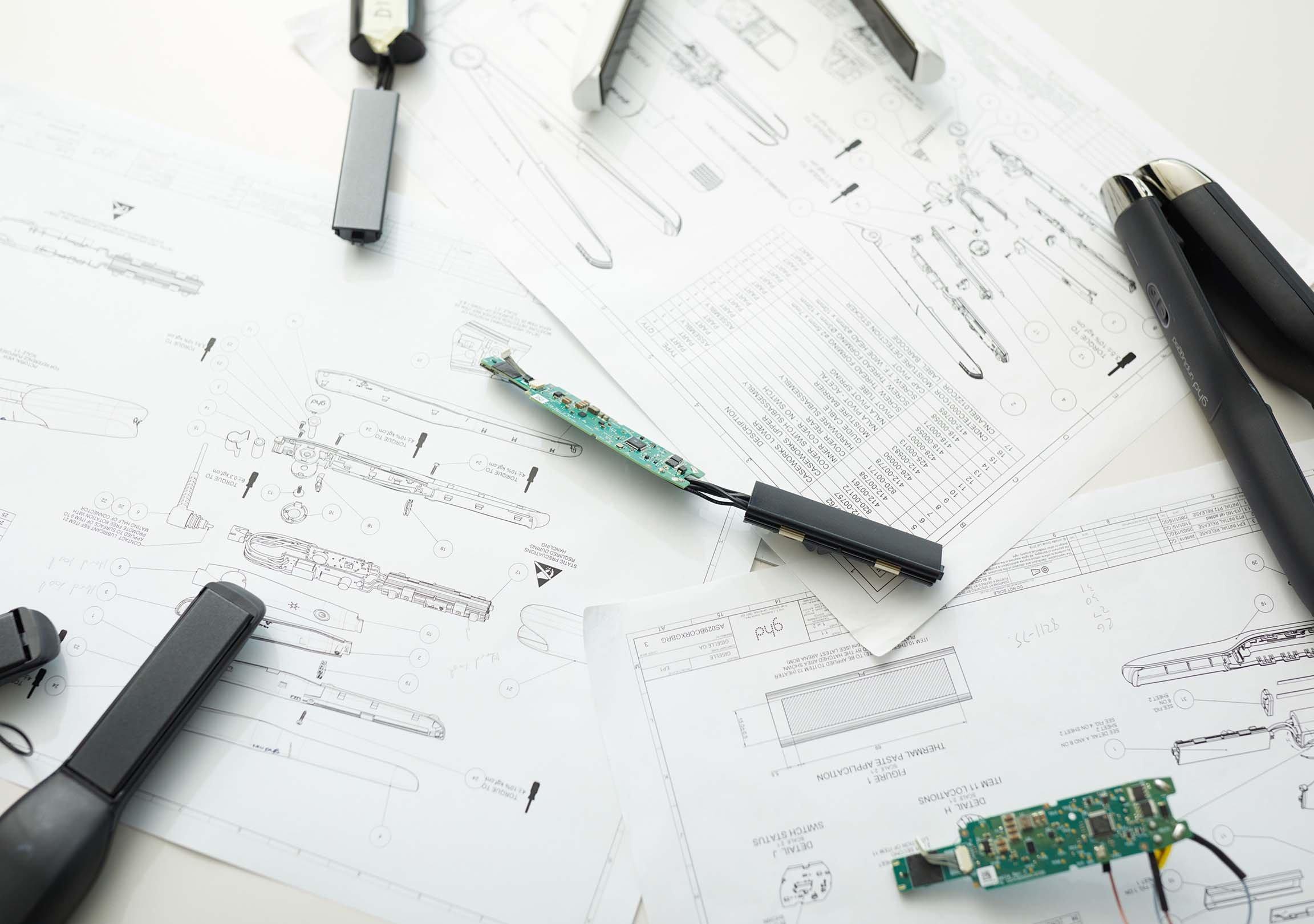 Entwicklung des ghd unplugged Glätteisens