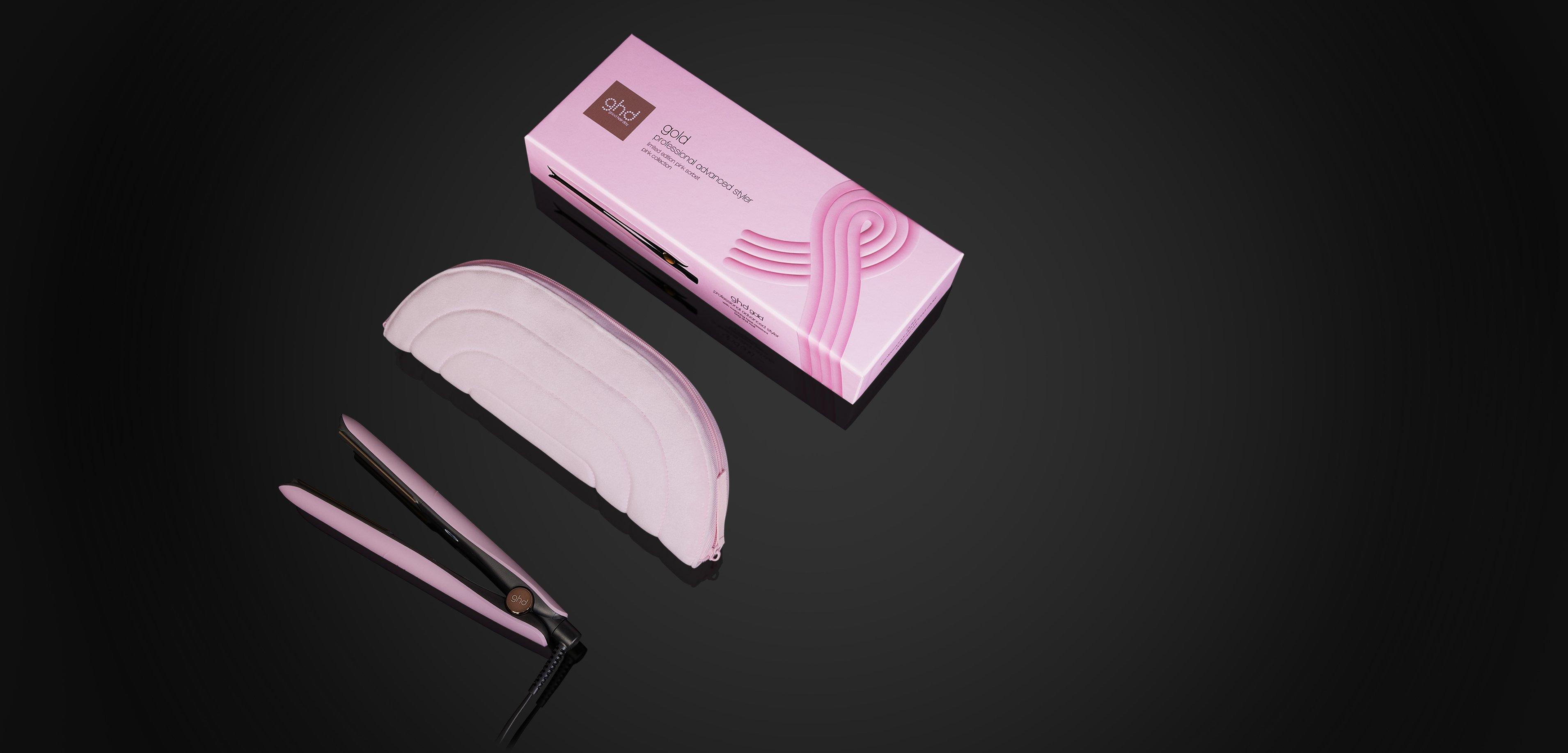 NYT GHD GOLD GLATTEJERN I PINK SORBET